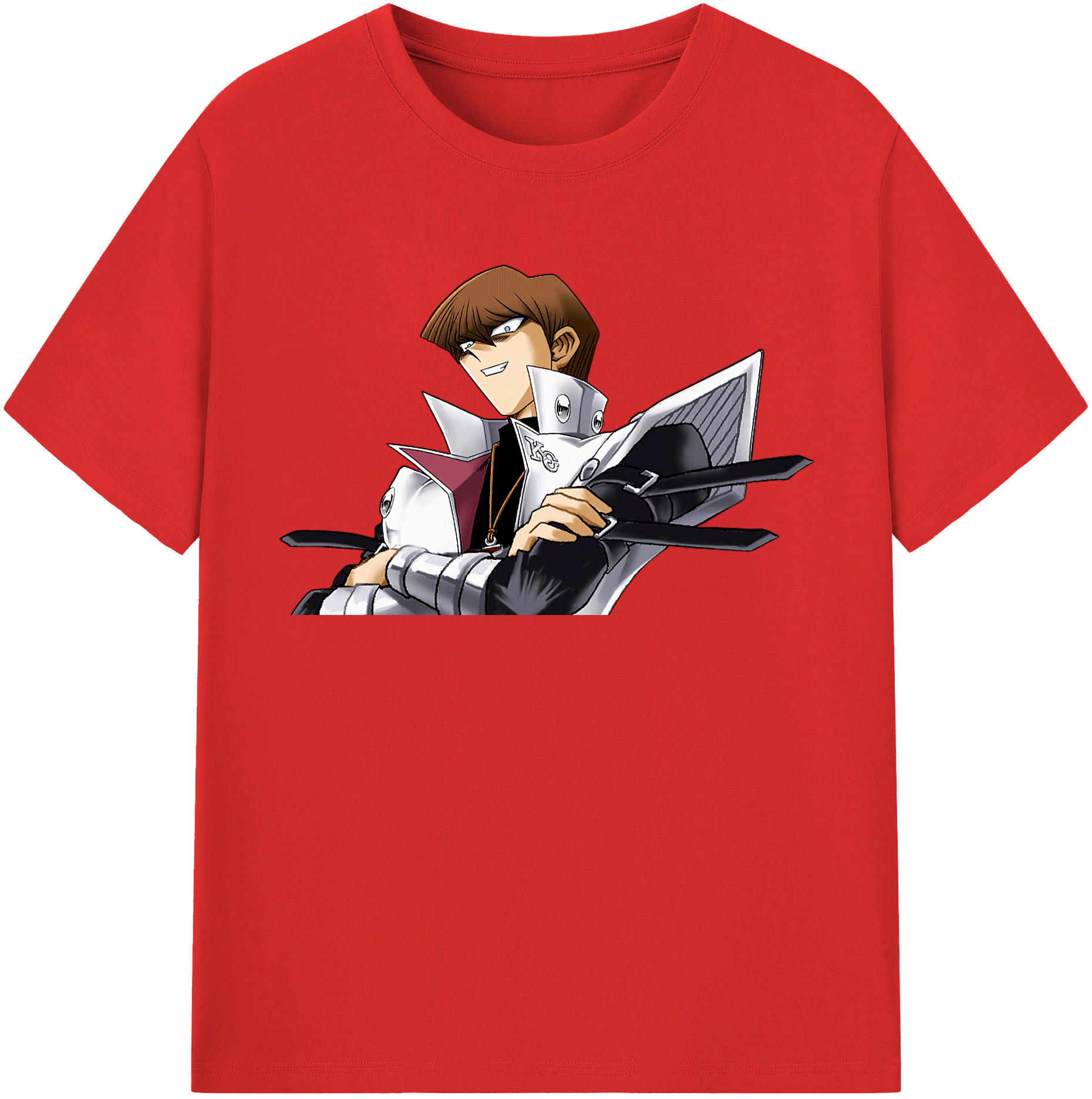 （画像用） 遊☆戯☆王 Yu-Gi-Oh! レディースカジュアルプリントTシャツ（綿100％）