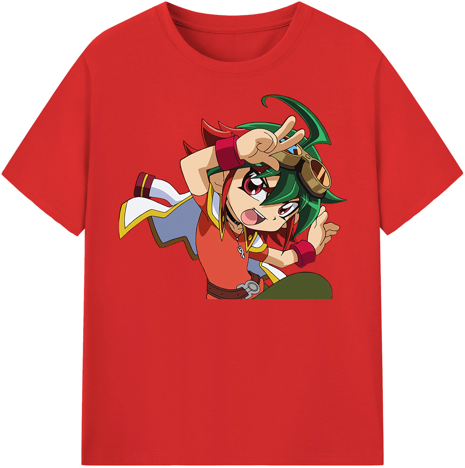 （画像用） 遊☆戯☆王 Yu-Gi-Oh! レディースカジュアルプリントTシャツ（綿100％）