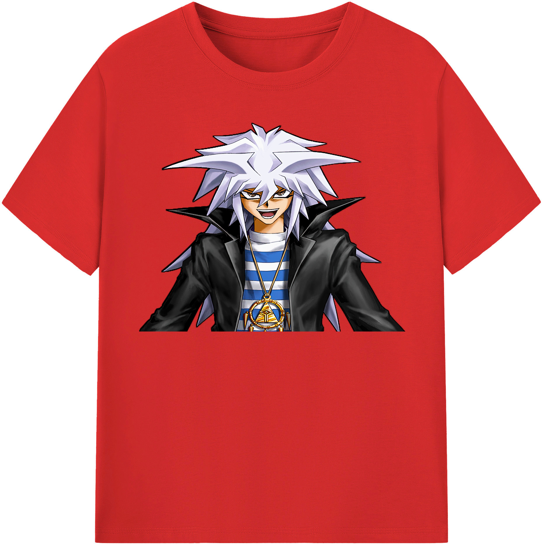 （画像用） 遊☆戯☆王 Yu-Gi-Oh! レディースカジュアルプリントTシャツ（綿100％）