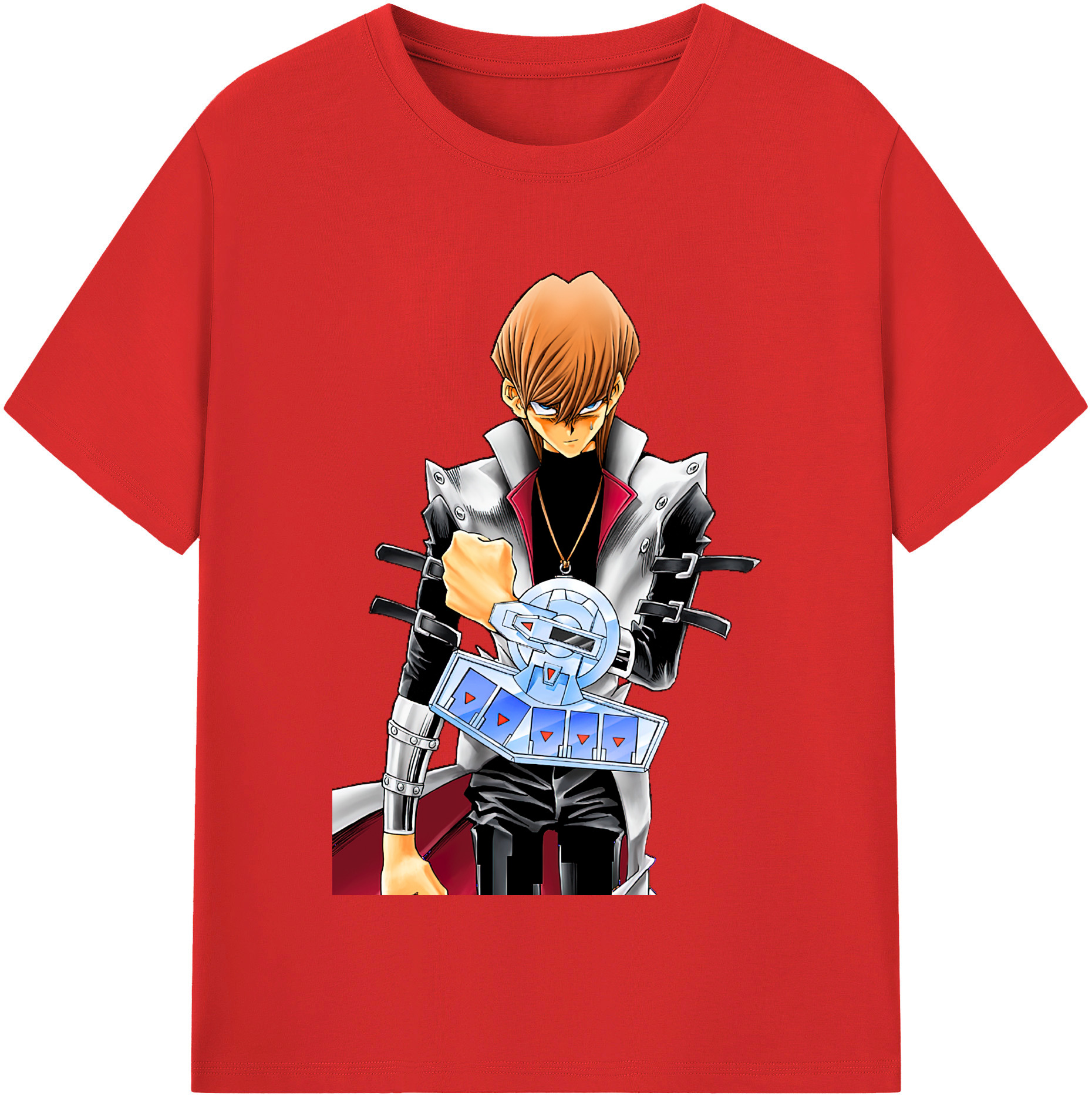 （画像用） 遊☆戯☆王 Yu-Gi-Oh! レディースカジュアルプリントTシャツ（綿100％）