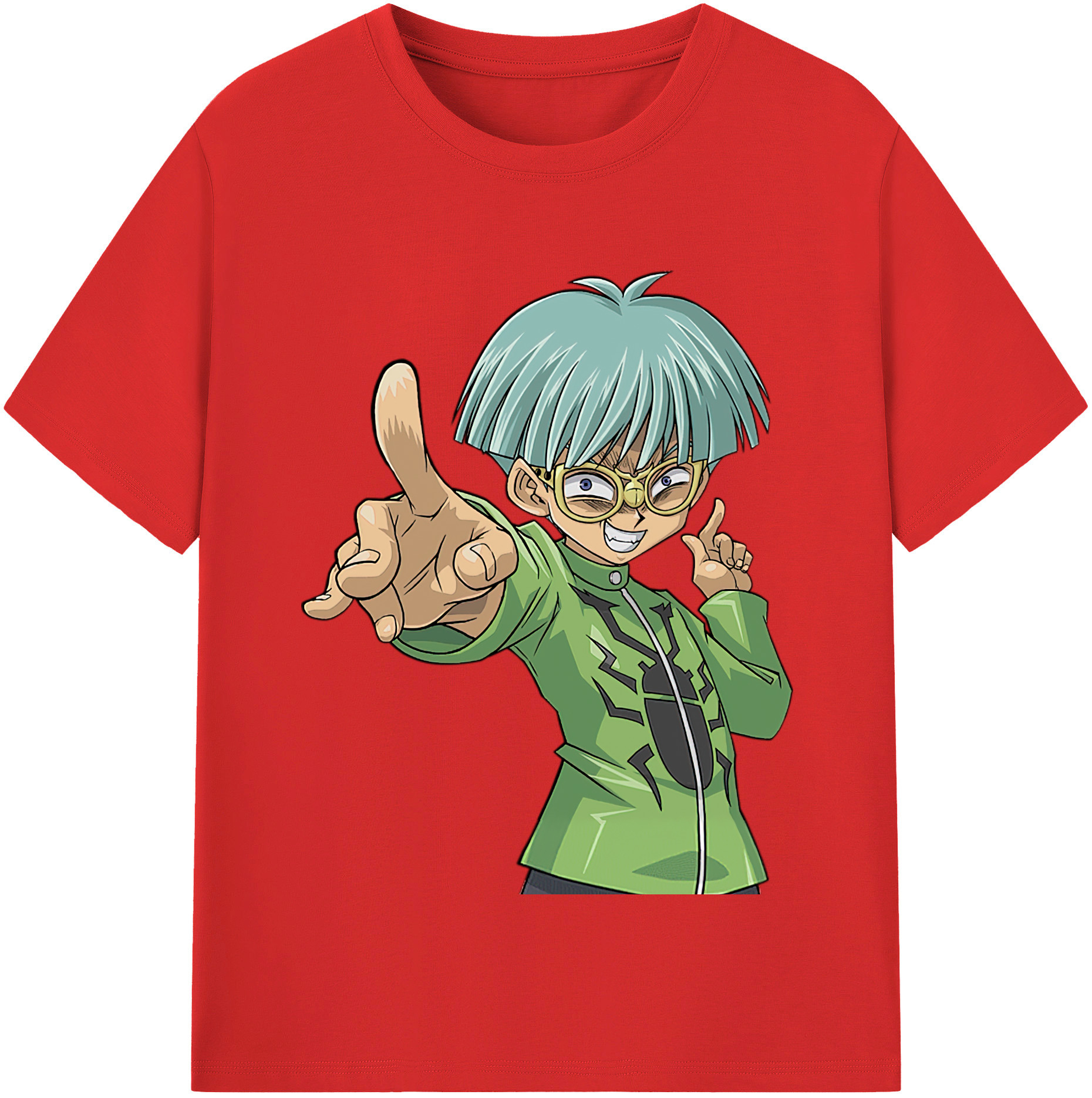 （画像用） 遊☆戯☆王 Yu-Gi-Oh! レディースカジュアルプリントTシャツ（綿100％）