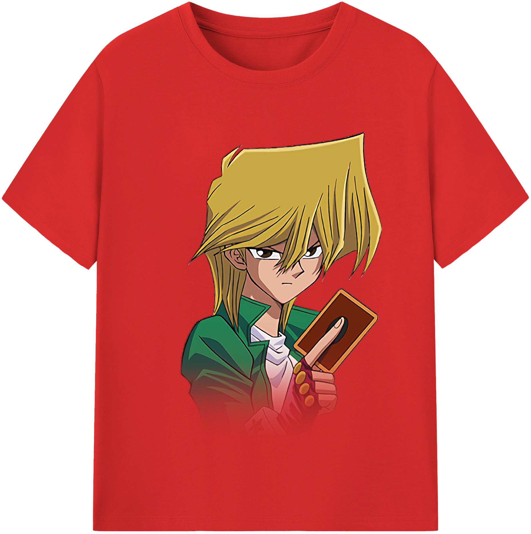 （画像用） 遊☆戯☆王 Yu-Gi-Oh! レディースカジュアルプリントTシャツ（綿100％）
