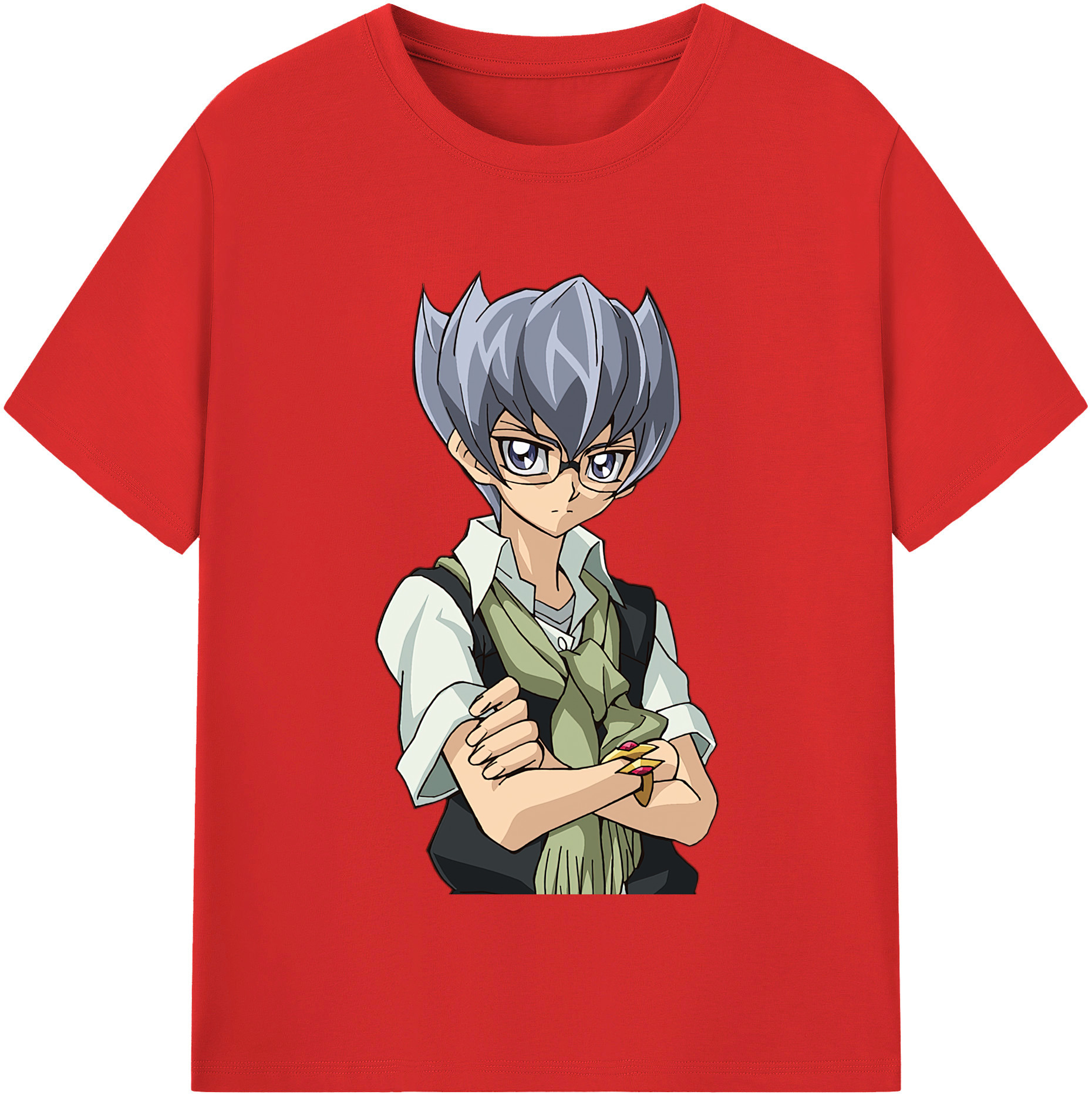 （画像用） 遊☆戯☆王 Yu-Gi-Oh! レディースカジュアルプリントTシャツ（綿100％）