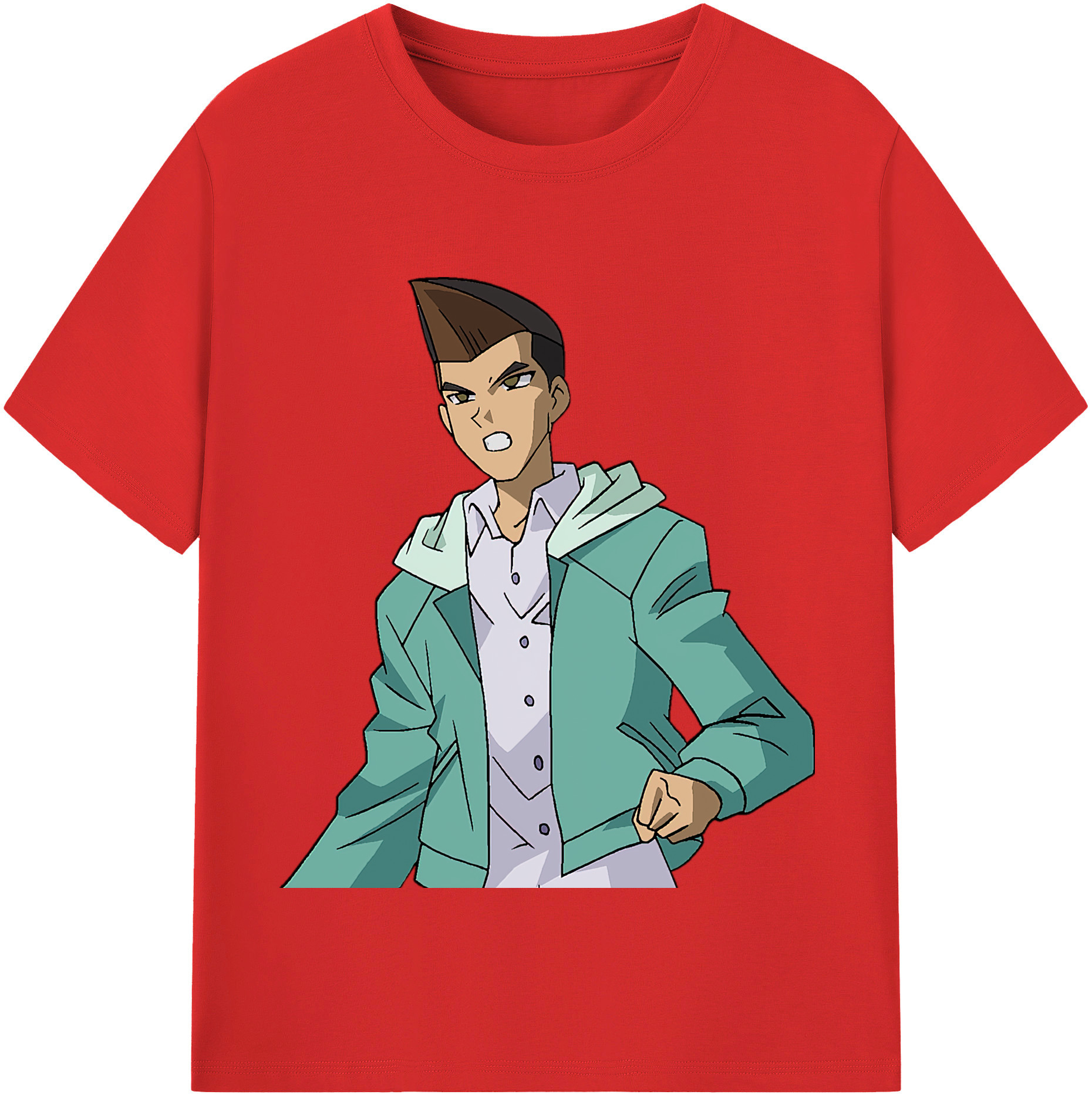 （画像用） 遊☆戯☆王 Yu-Gi-Oh! レディースカジュアルプリントTシャツ（綿100％）