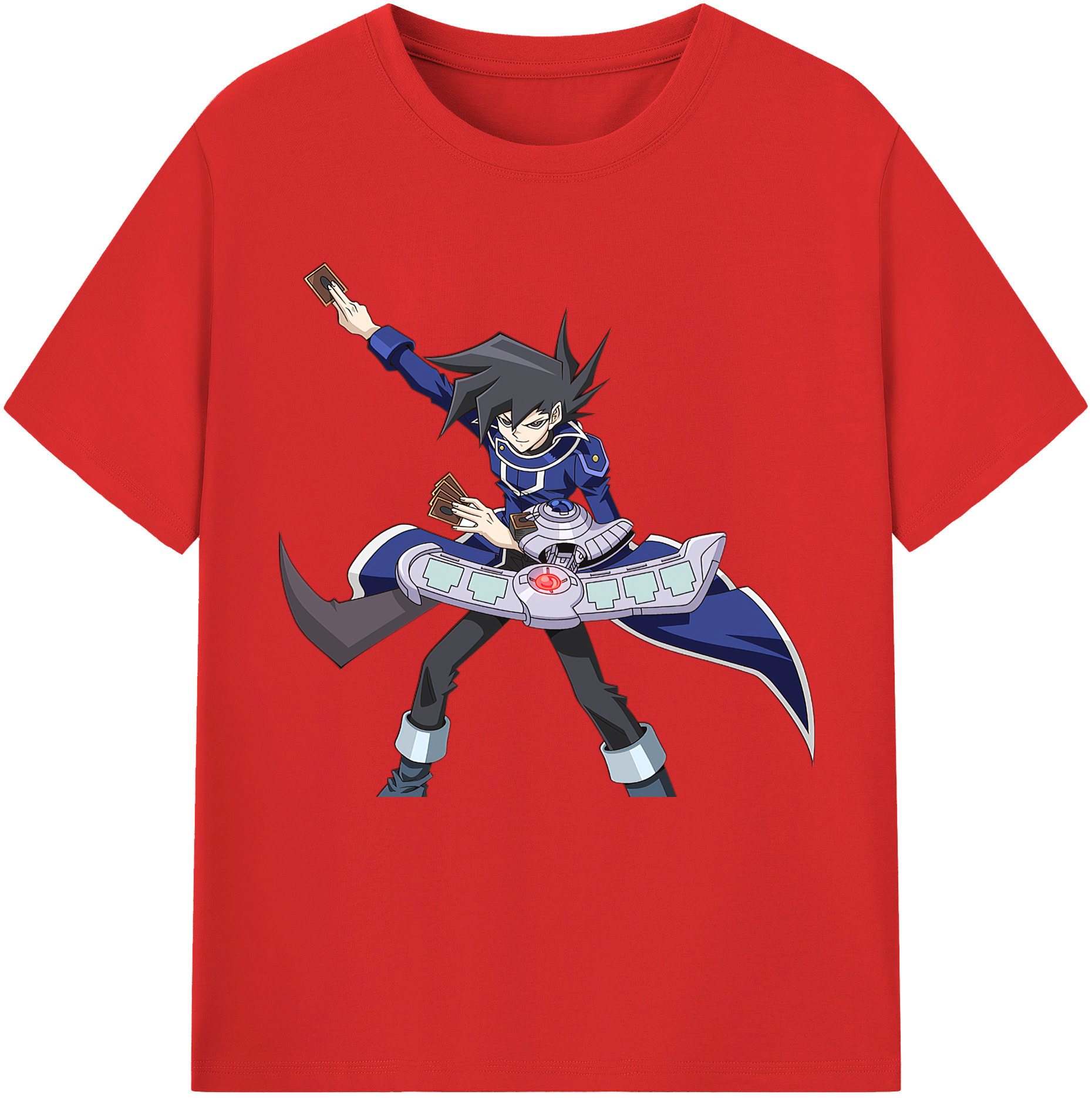 （画像用） 遊☆戯☆王 Yu-Gi-Oh! レディースカジュアルプリントTシャツ（綿100％）