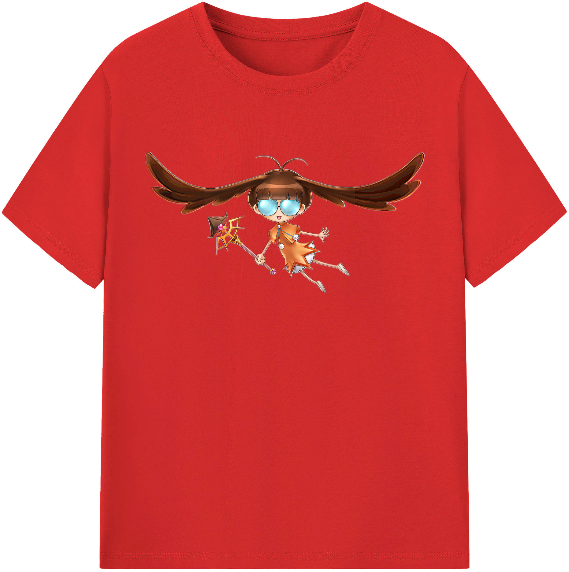 （画像用） 遊☆戯☆王 Yu-Gi-Oh! レディースカジュアルプリントTシャツ（綿100％）