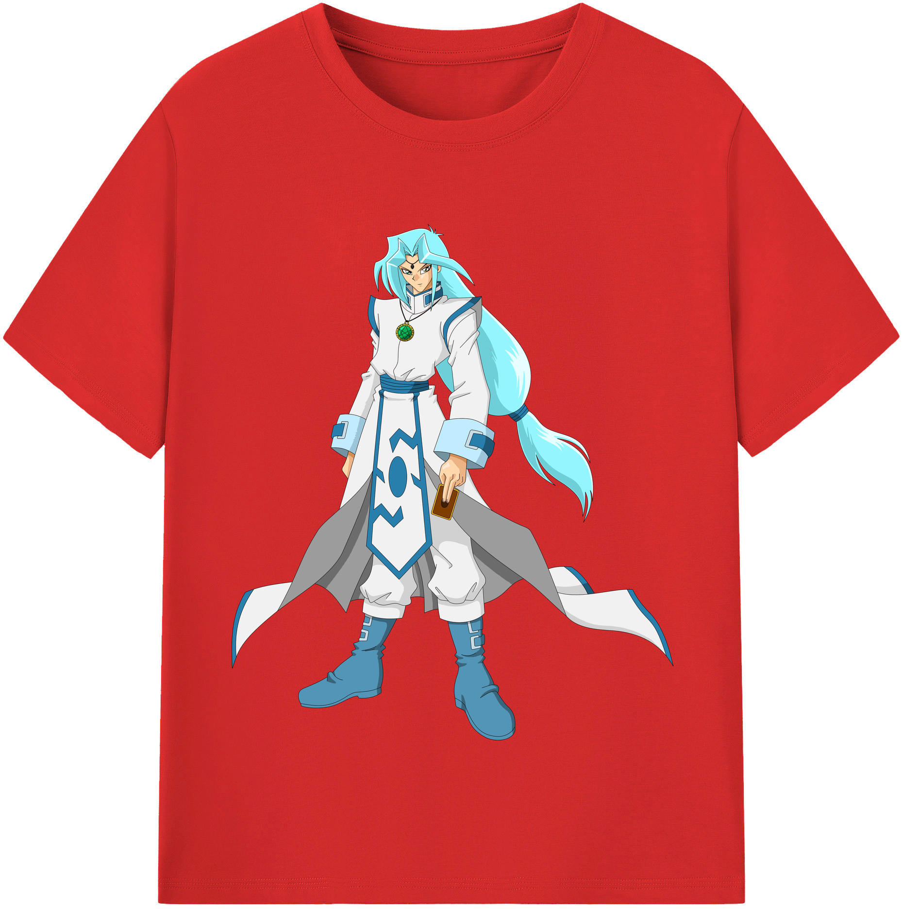 （画像用） 遊☆戯☆王 Yu-Gi-Oh! レディースカジュアルプリントTシャツ（綿100％）