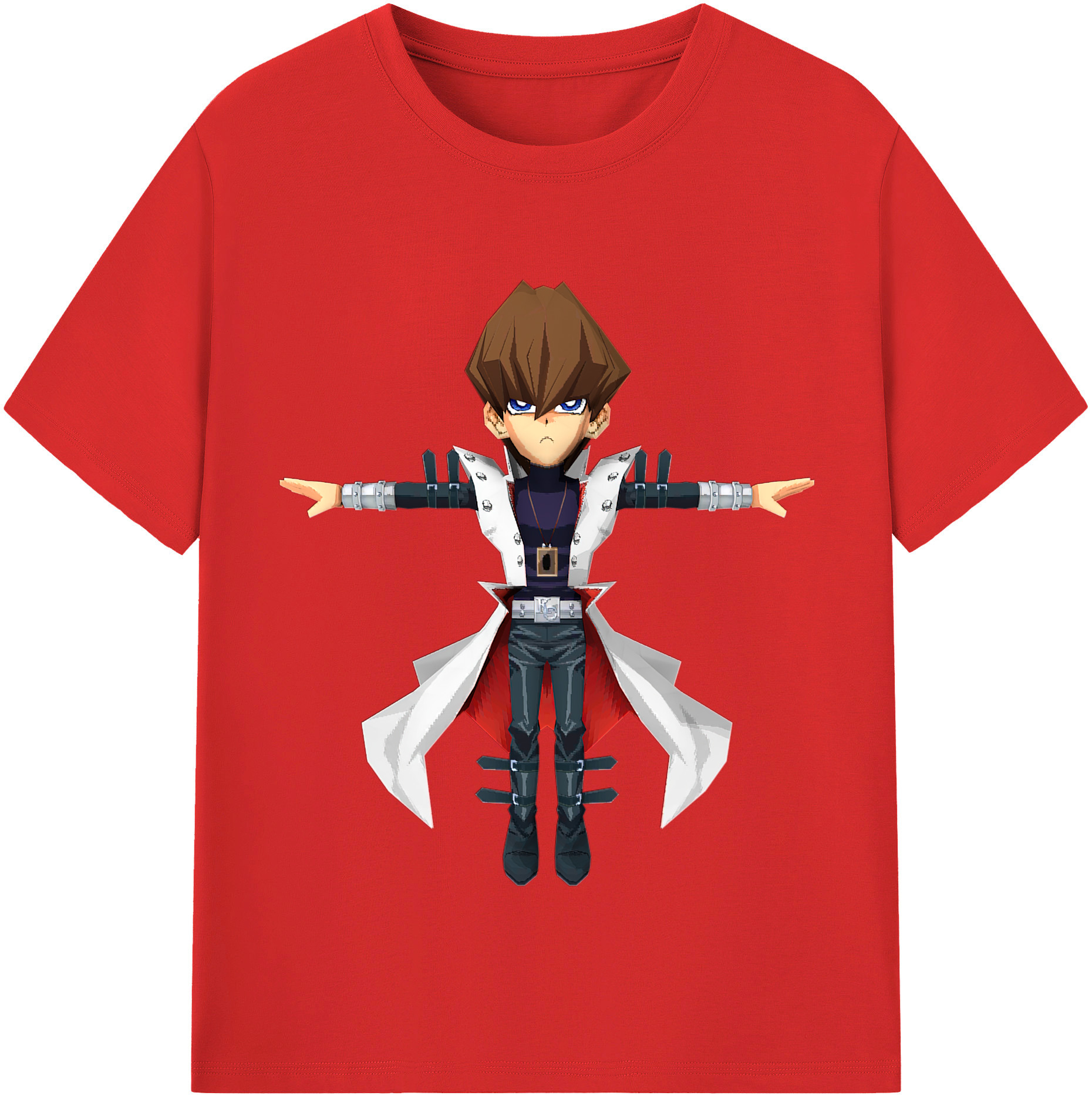 （画像用） 遊☆戯☆王 Yu-Gi-Oh! レディースカジュアルプリントTシャツ（綿100％）