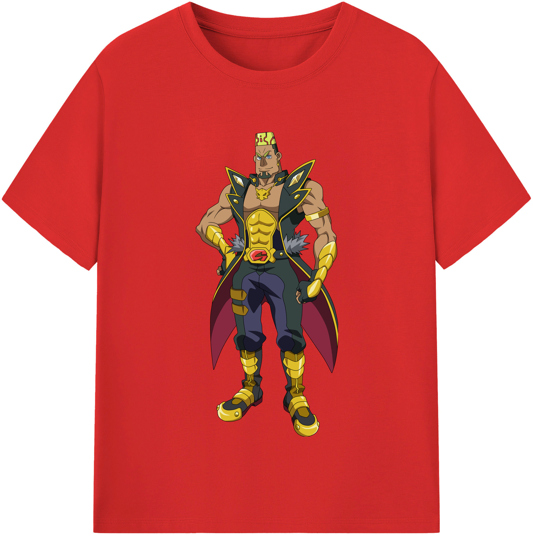 （画像用） 遊☆戯☆王 Yu-Gi-Oh! レディースカジュアルプリントTシャツ（綿100％）