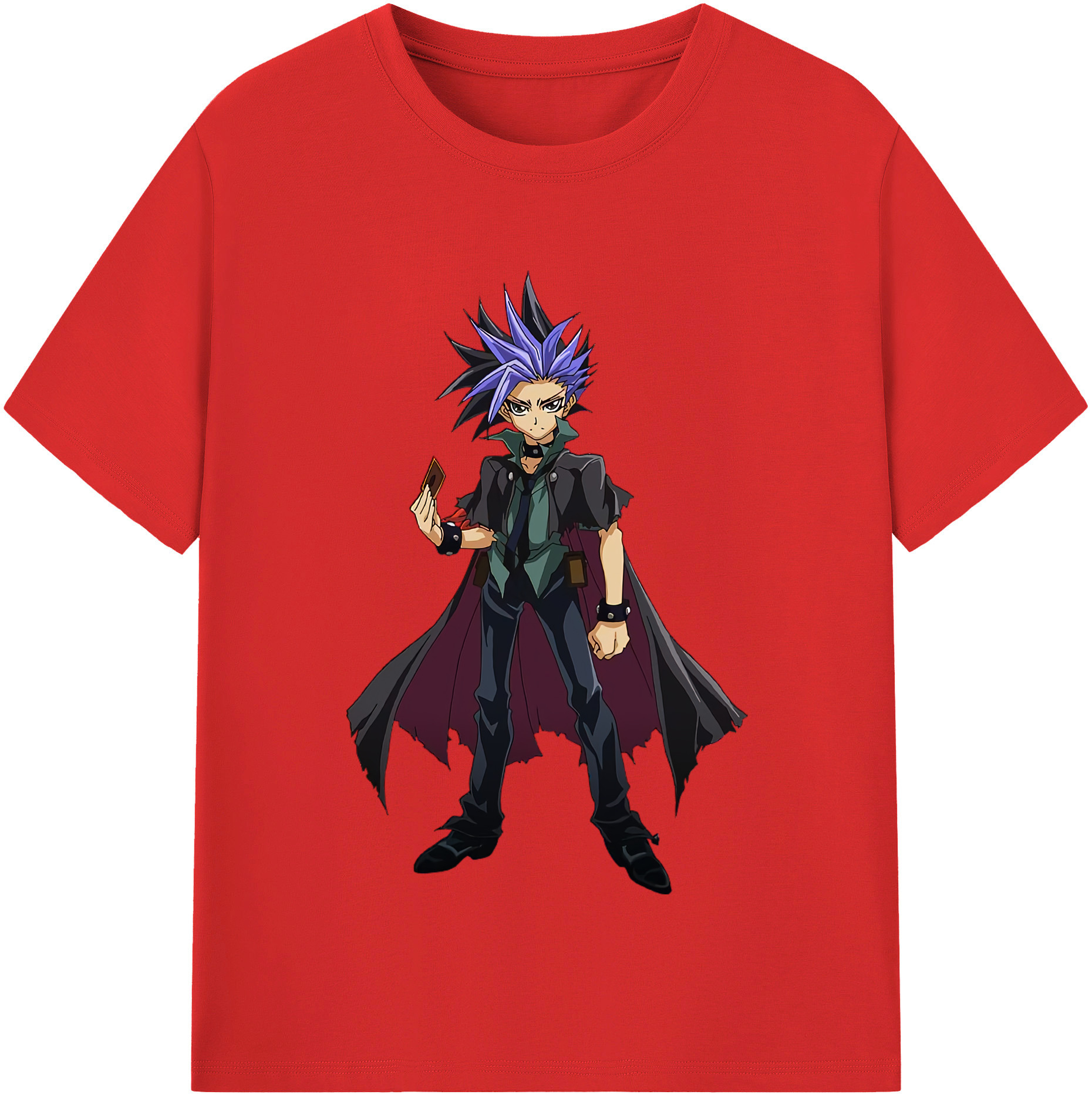 （画像用） 遊☆戯☆王 Yu-Gi-Oh! レディースカジュアルプリントTシャツ（綿100％）