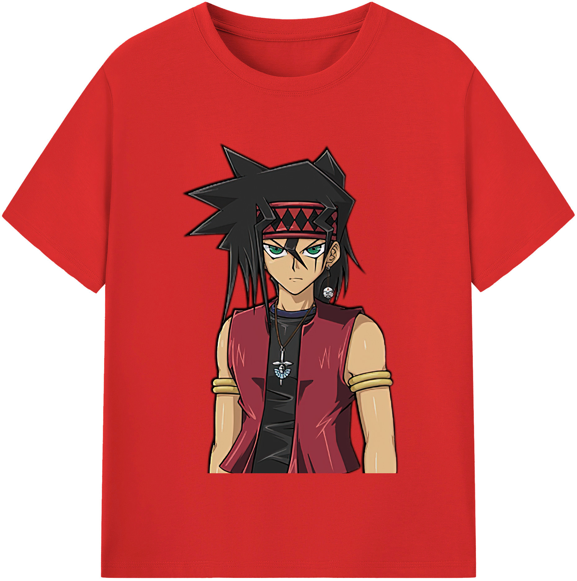 （画像用） 遊☆戯☆王 Yu-Gi-Oh! レディースカジュアルプリントTシャツ（綿100％）