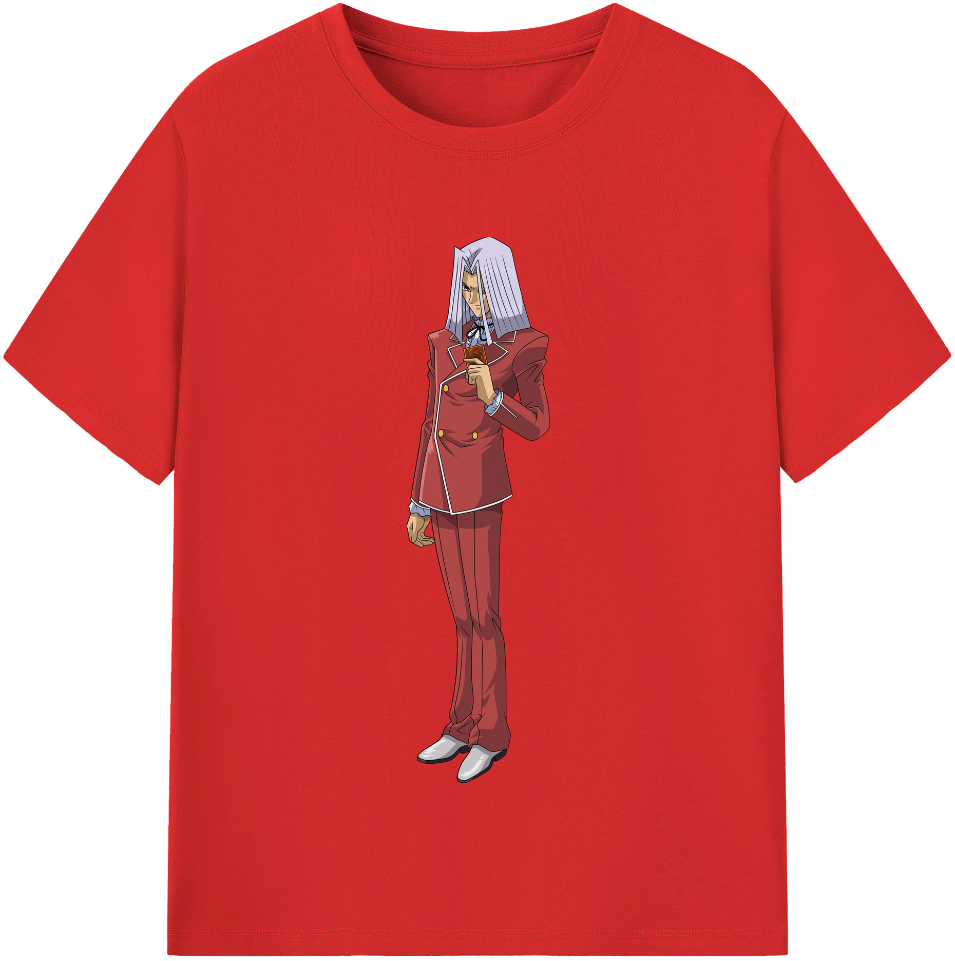 （画像用） 遊☆戯☆王 Yu-Gi-Oh! レディースカジュアルプリントTシャツ（綿100％）