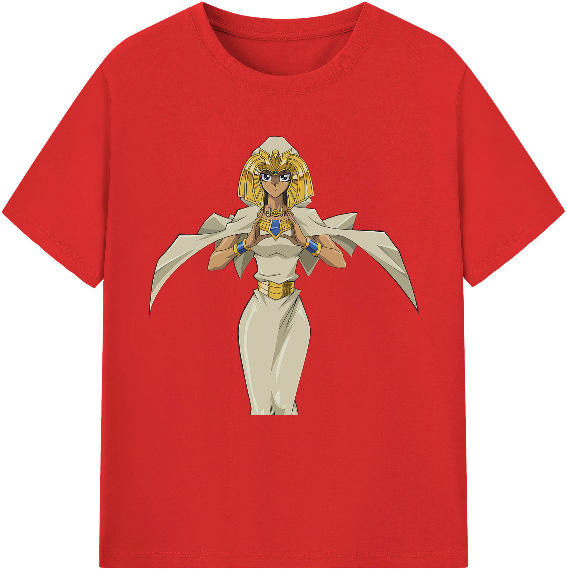 （画像用） 遊☆戯☆王 Yu-Gi-Oh! レディースカジュアルプリントTシャツ（綿100％）