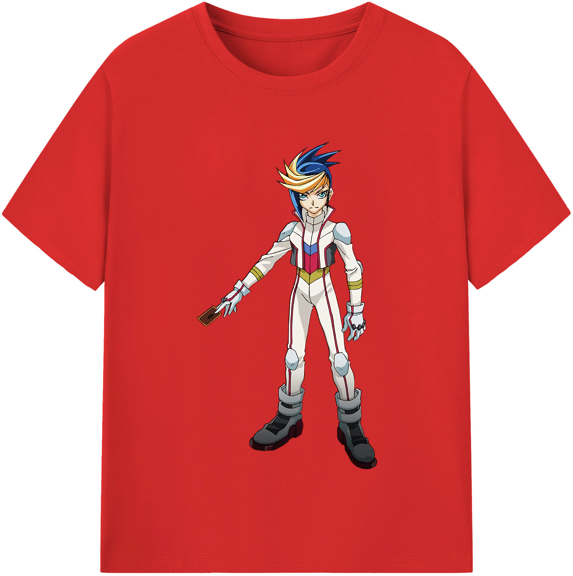 （画像用） 遊☆戯☆王 Yu-Gi-Oh! レディースカジュアルプリントTシャツ（綿100％）