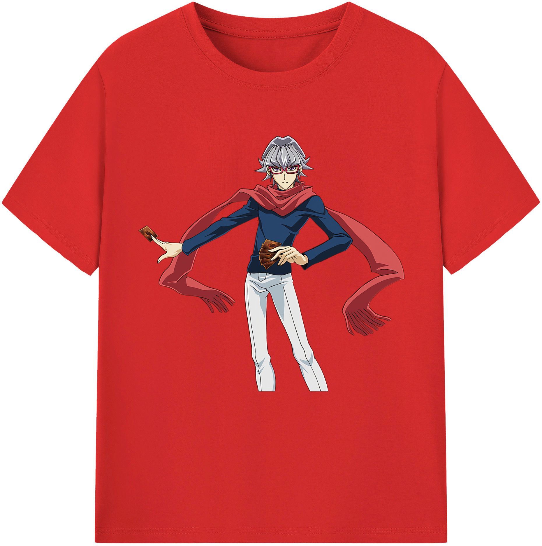 （画像用） 遊☆戯☆王 Yu-Gi-Oh! レディースカジュアルプリントTシャツ（綿100％）