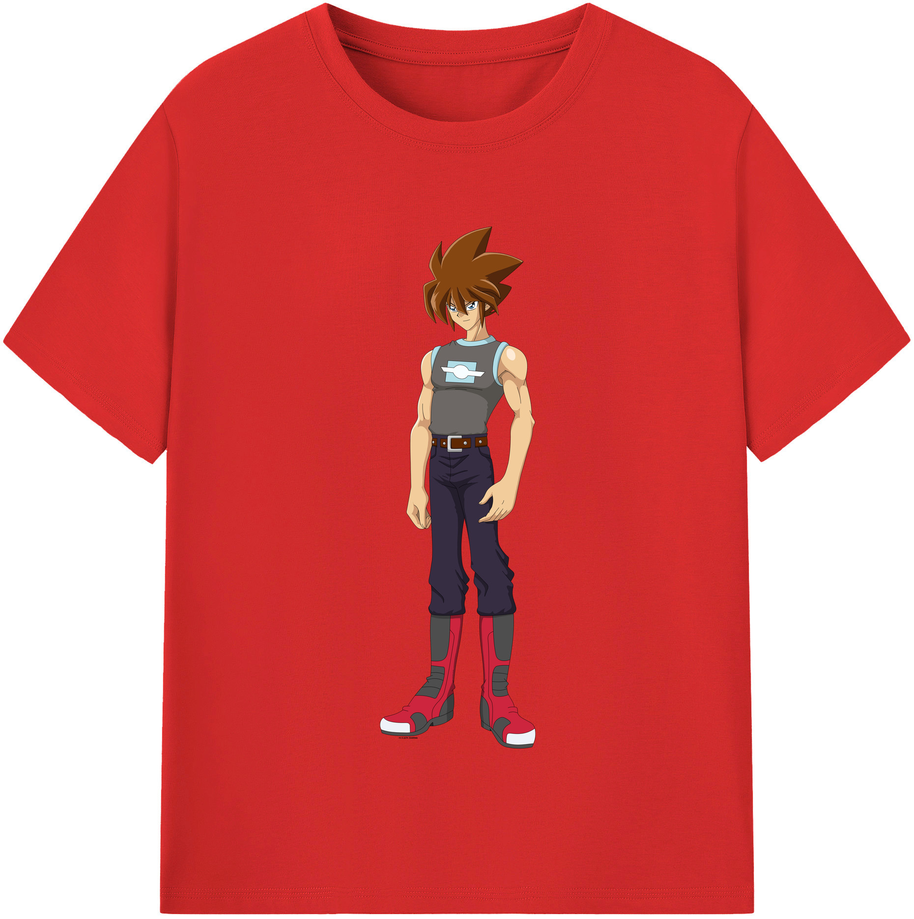 （画像用） 遊☆戯☆王 Yu-Gi-Oh! レディースカジュアルプリントTシャツ（綿100％）