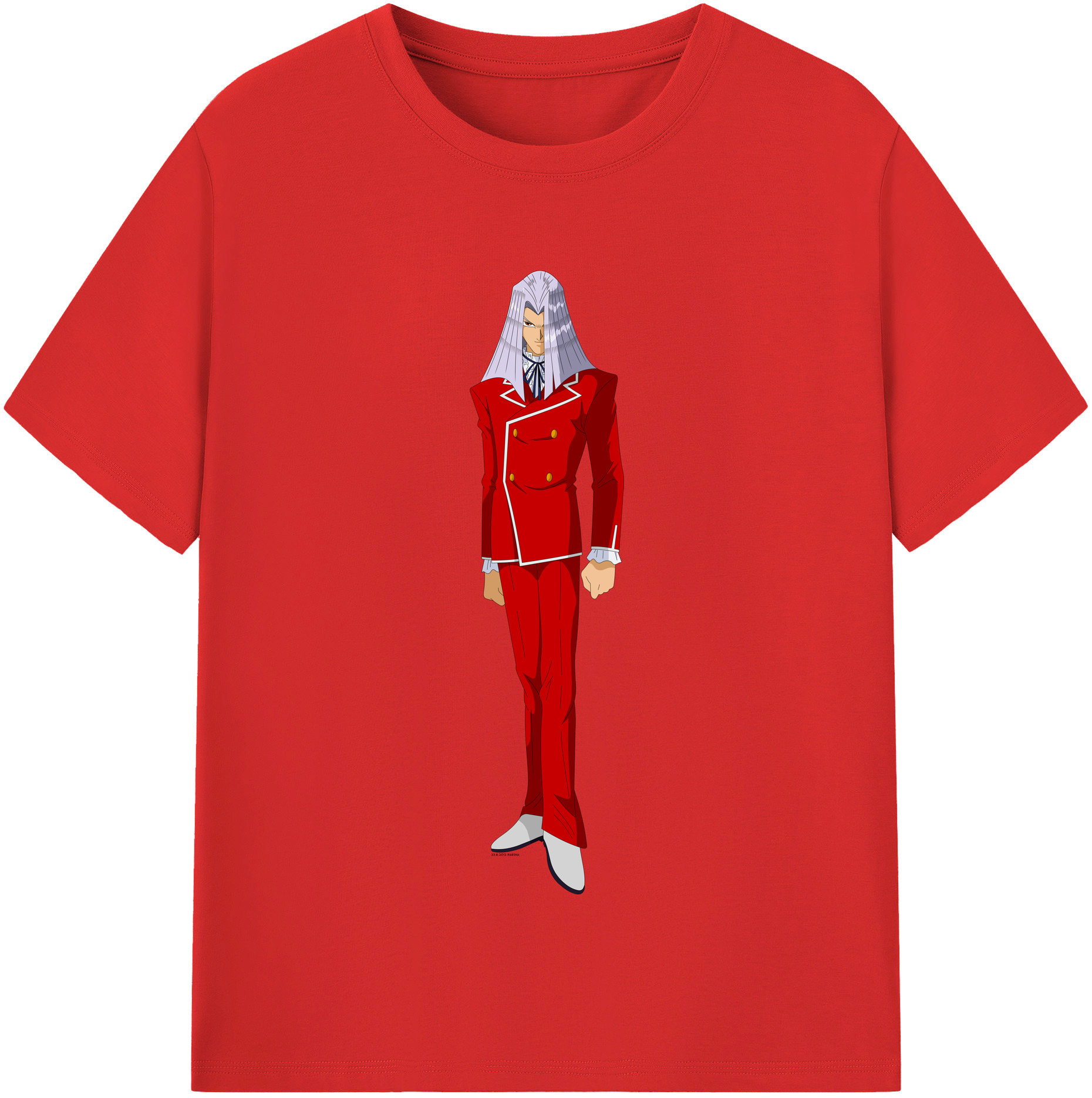 （画像用） 遊☆戯☆王 Yu-Gi-Oh! レディースカジュアルプリントTシャツ（綿100％）