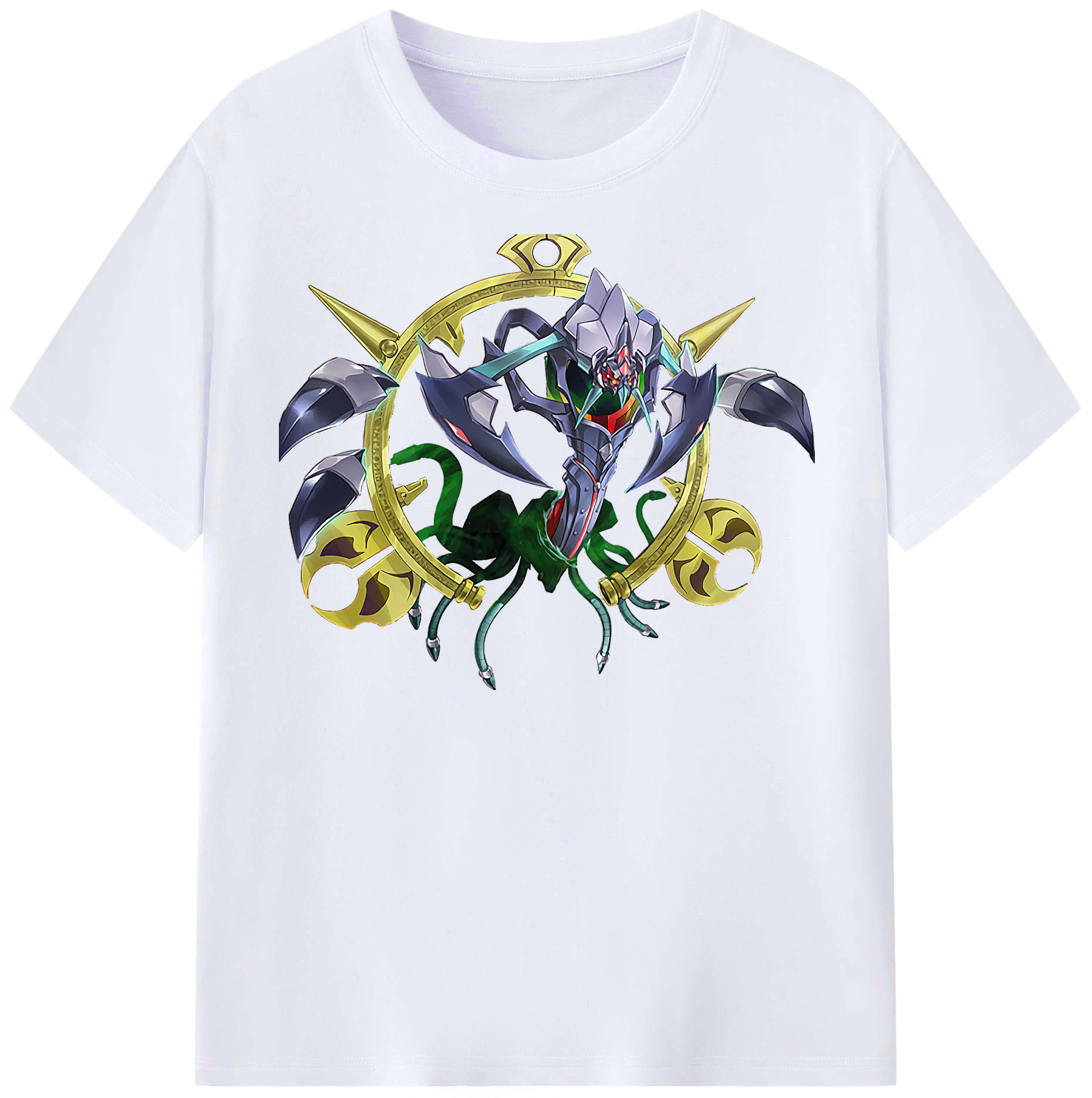 （画像用） 遊☆戯☆王 Yu-Gi-Oh! レディースカジュアルプリントTシャツ（綿100％）