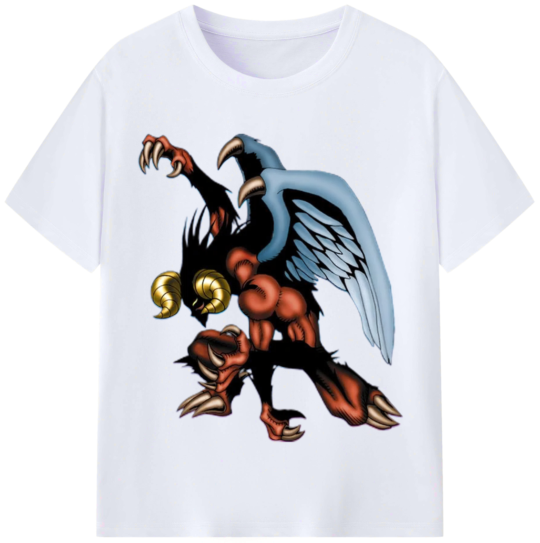 （画像用） 遊☆戯☆王 Yu-Gi-Oh! レディースカジュアルプリントTシャツ（綿100％）
