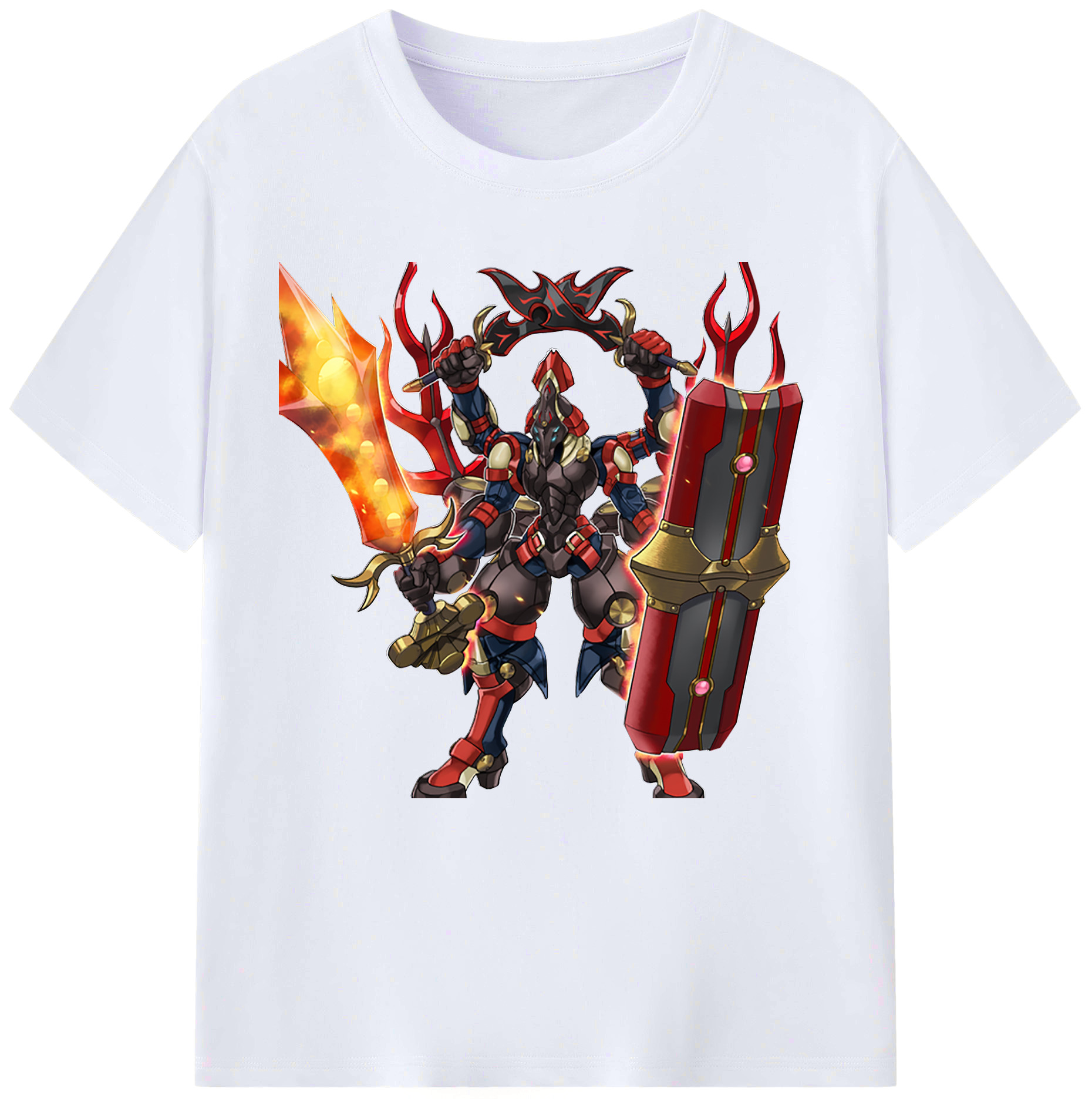 （画像用） 遊☆戯☆王 Yu-Gi-Oh! レディースカジュアルプリントTシャツ（綿100％）