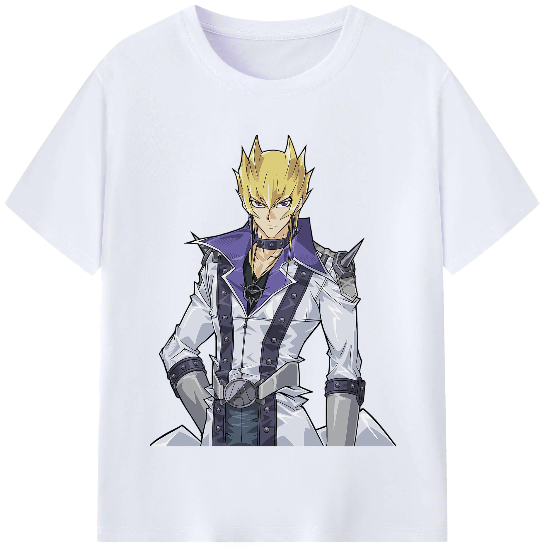 （画像用） 遊☆戯☆王 Yu-Gi-Oh! レディースカジュアルプリントTシャツ（綿100％）