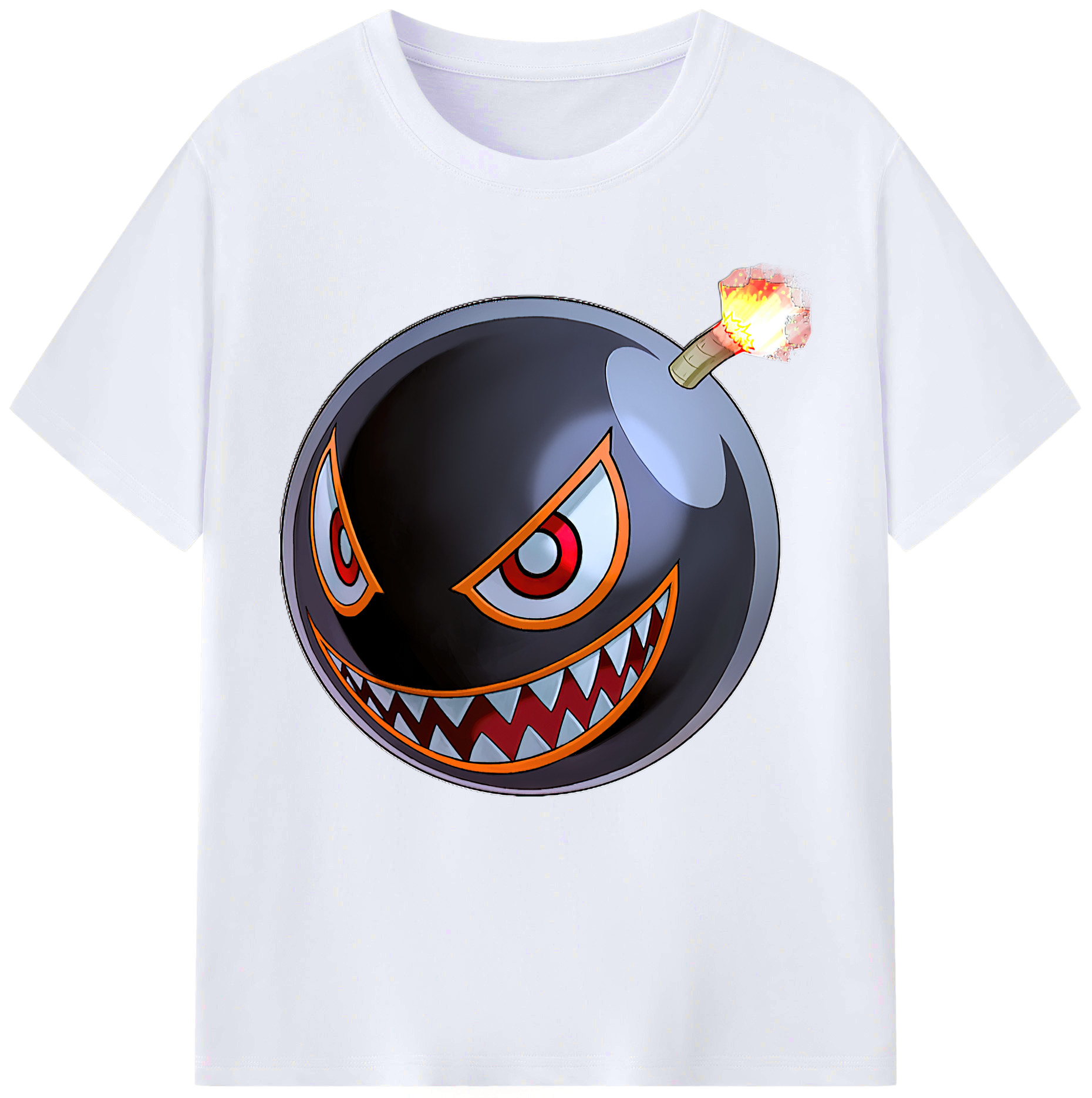 （画像用） 遊☆戯☆王 Yu-Gi-Oh! レディースカジュアルプリントTシャツ（綿100％）