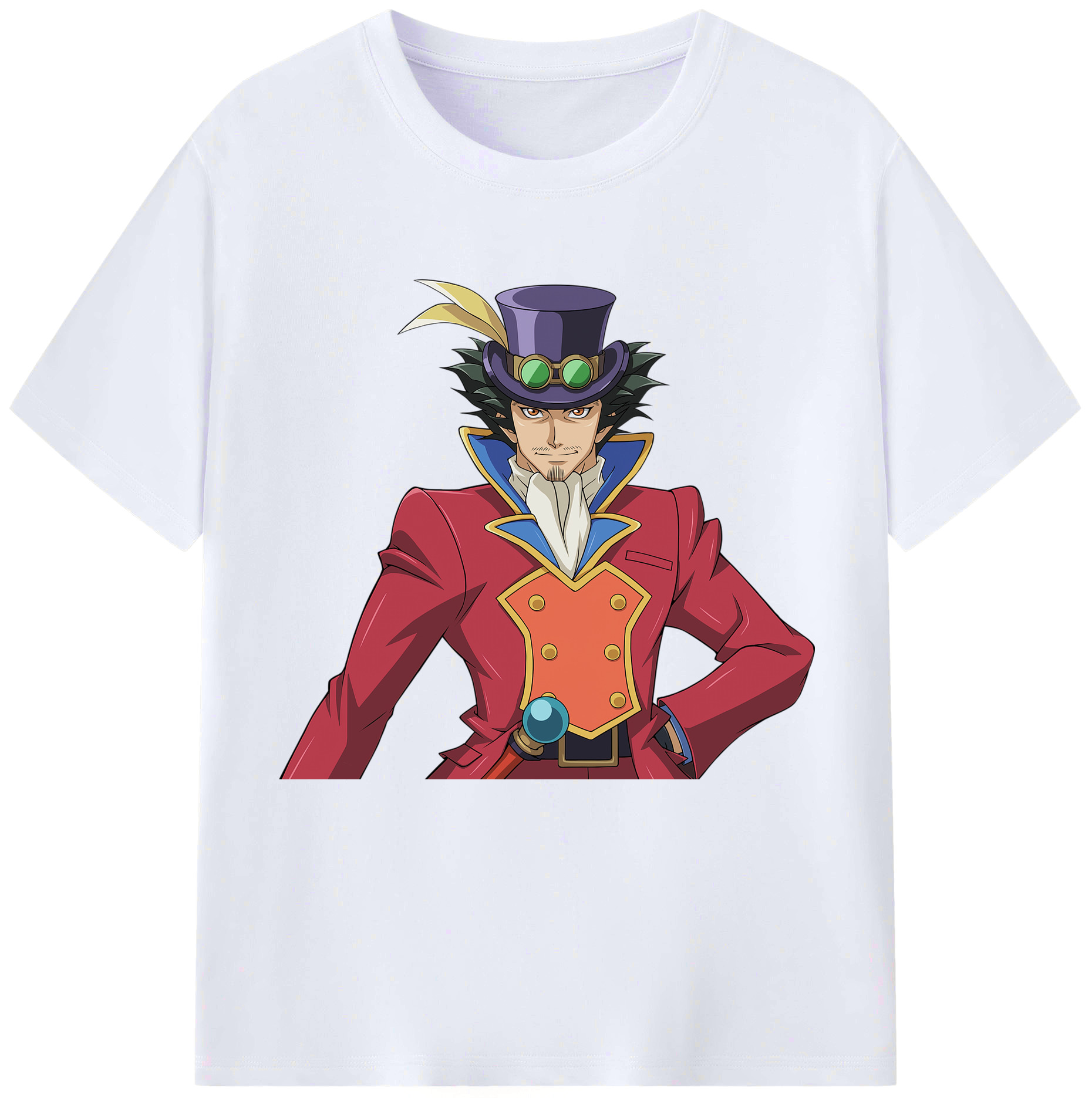 （画像用） 遊☆戯☆王 Yu-Gi-Oh! レディースカジュアルプリントTシャツ（綿100％）