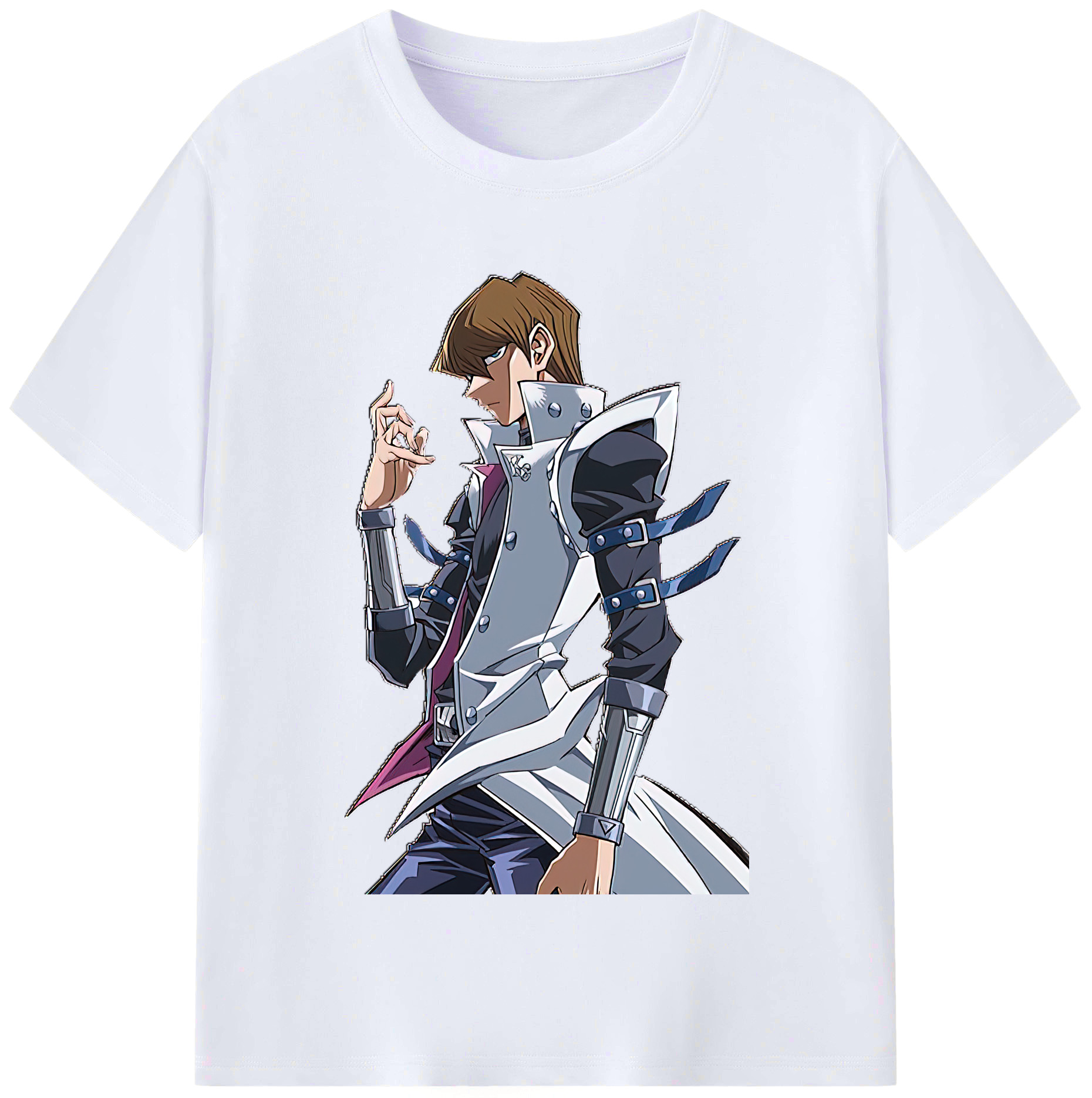 （画像用） 遊☆戯☆王 Yu-Gi-Oh! レディースカジュアルプリントTシャツ（綿100％）