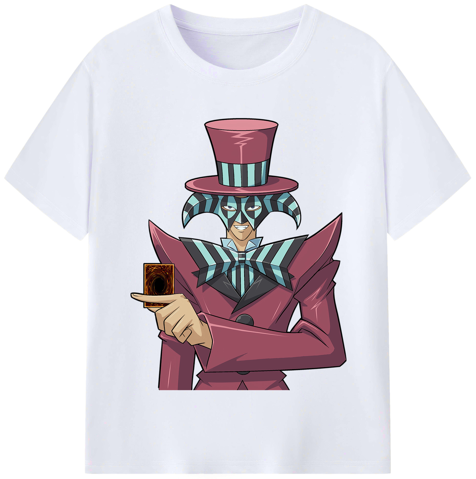 （画像用） 遊☆戯☆王 Yu-Gi-Oh! レディースカジュアルプリントTシャツ（綿100％）