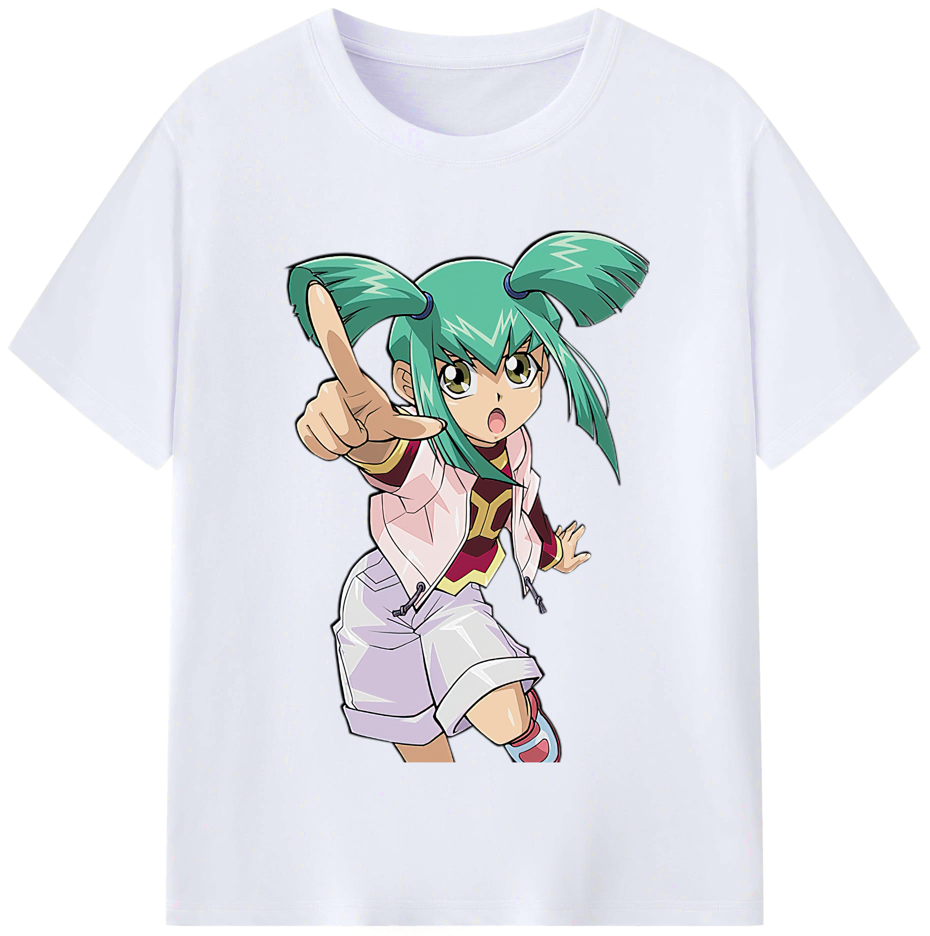 （画像用） 遊☆戯☆王 Yu-Gi-Oh! レディースカジュアルプリントTシャツ（綿100％）