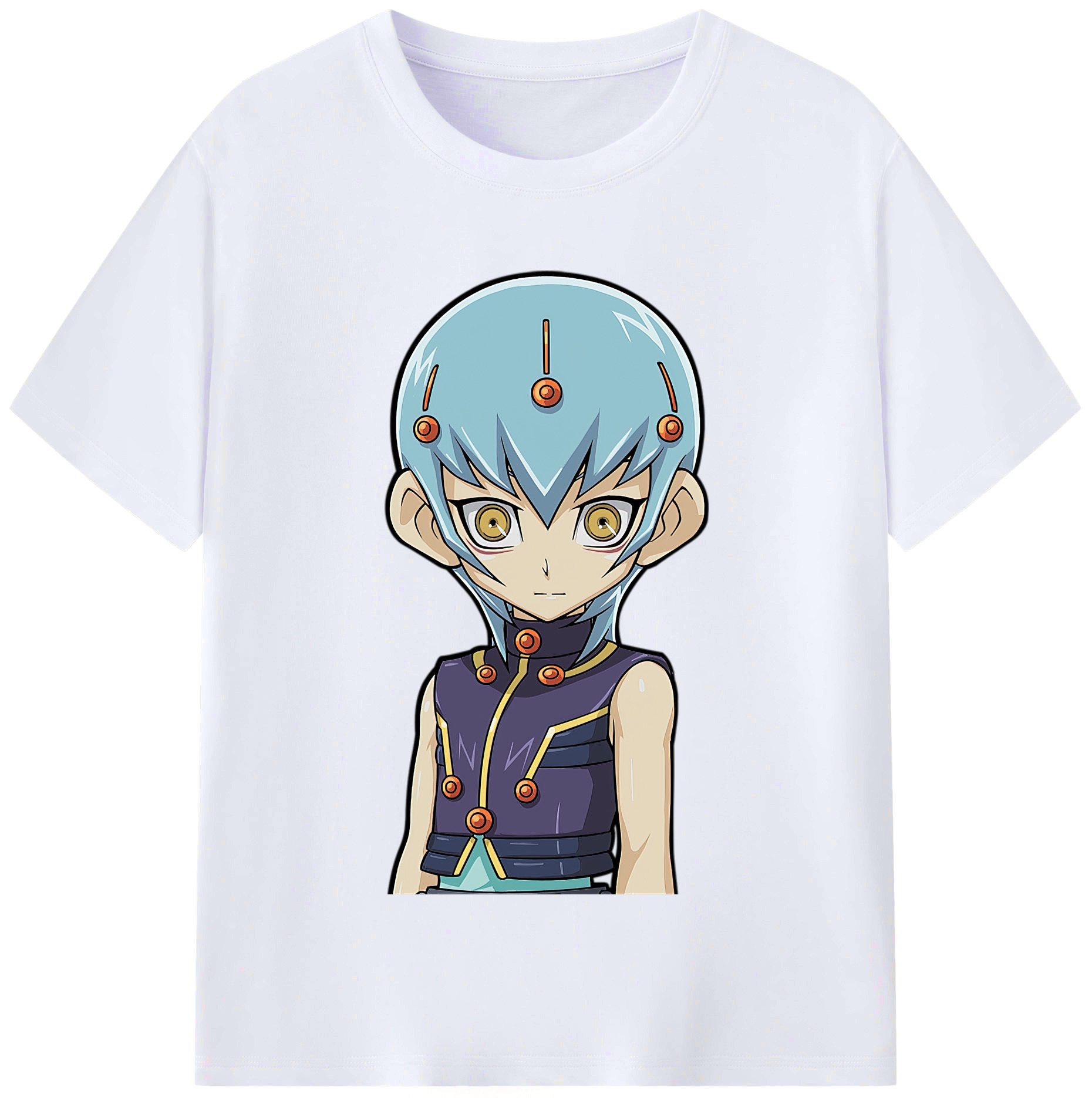（画像用） 遊☆戯☆王 Yu-Gi-Oh! レディースカジュアルプリントTシャツ（綿100％）
