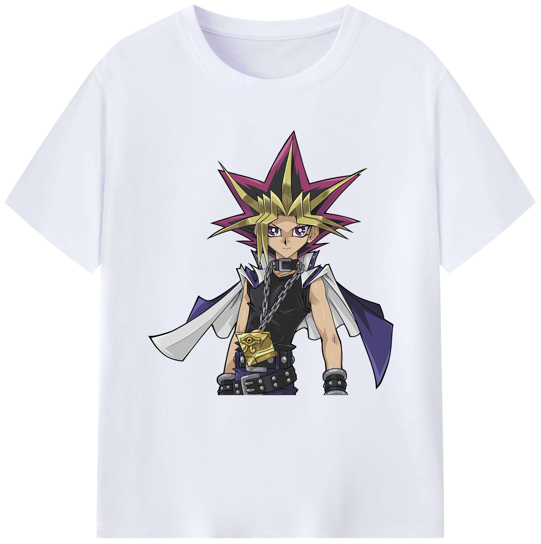 （画像用） 遊☆戯☆王 Yu-Gi-Oh! レディースカジュアルプリントTシャツ（綿100％）