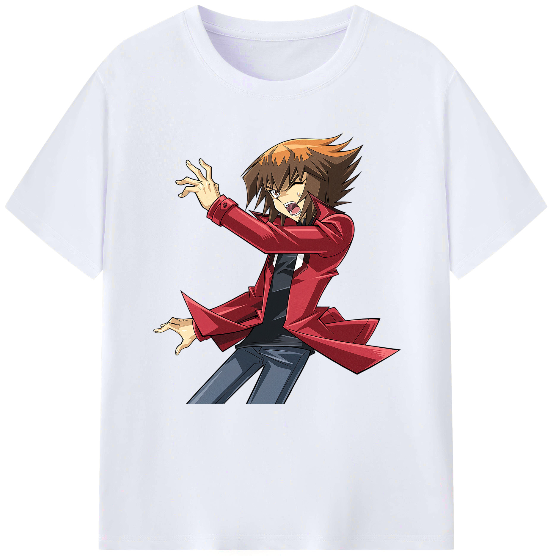 （画像用） 遊☆戯☆王 Yu-Gi-Oh! レディースカジュアルプリントTシャツ（綿100％）