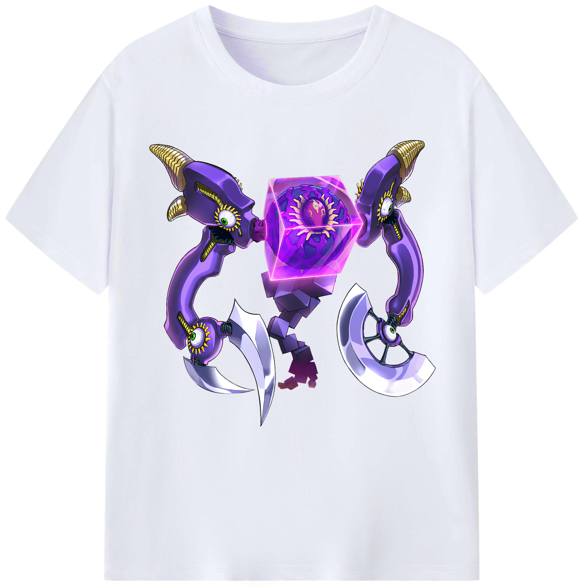 （画像用） 遊☆戯☆王 Yu-Gi-Oh! レディースカジュアルプリントTシャツ（綿100％）