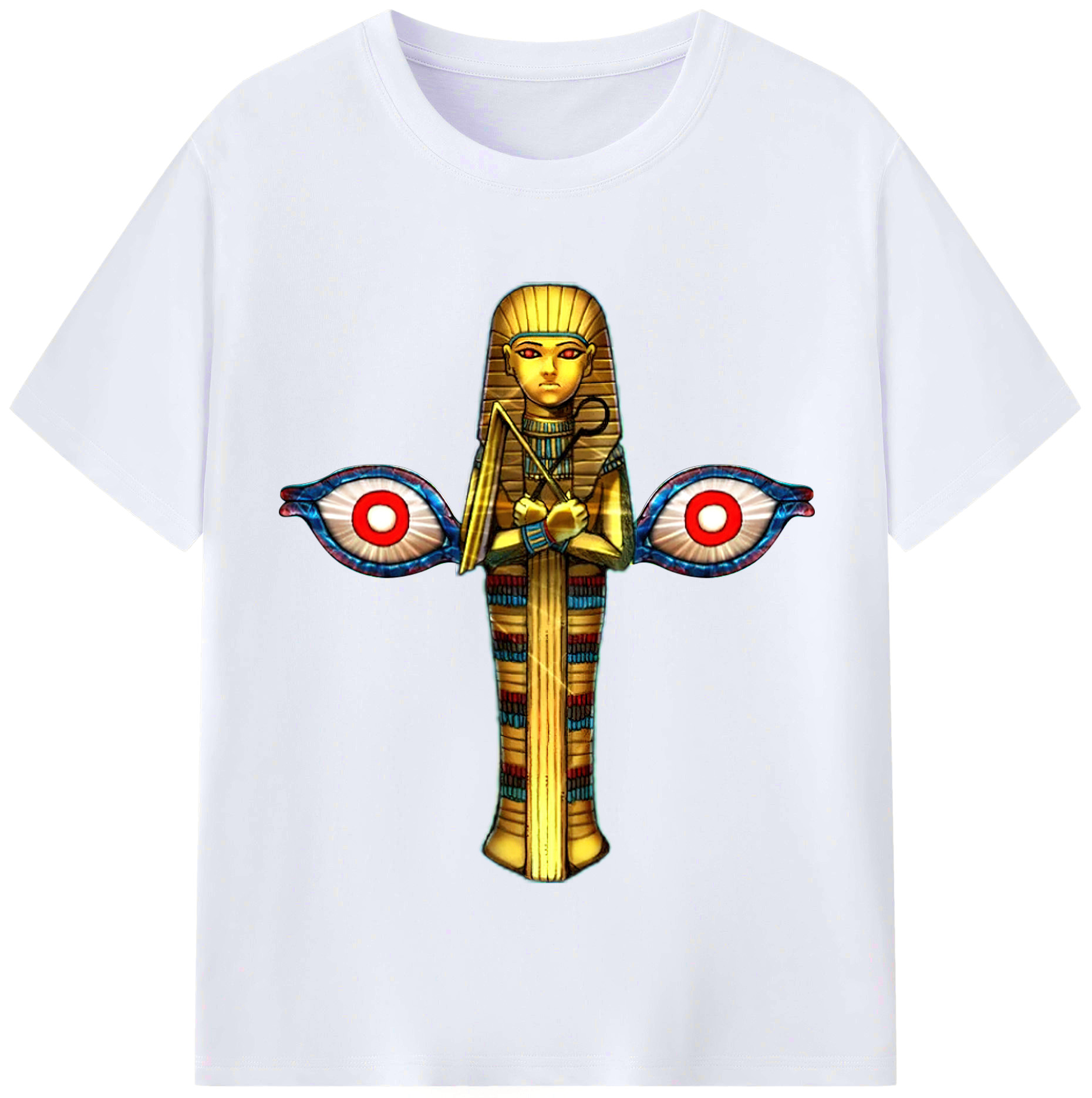 （画像用） 遊☆戯☆王 Yu-Gi-Oh! レディースカジュアルプリントTシャツ（綿100％）