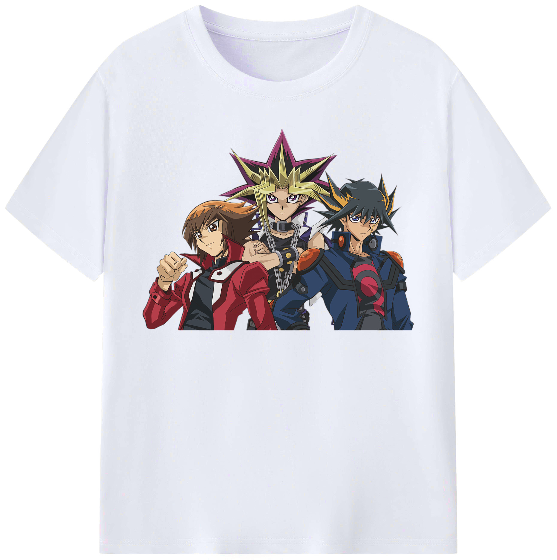 （画像用） 遊☆戯☆王 Yu-Gi-Oh! レディースカジュアルプリントTシャツ（綿100％）