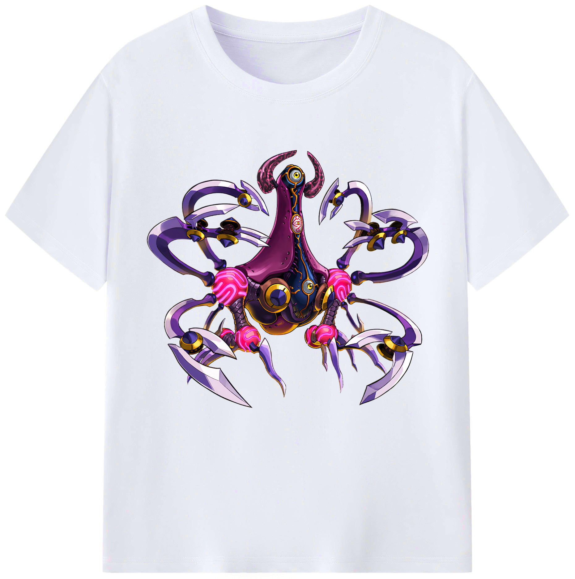 （画像用） 遊☆戯☆王 Yu-Gi-Oh! レディースカジュアルプリントTシャツ（綿100％）