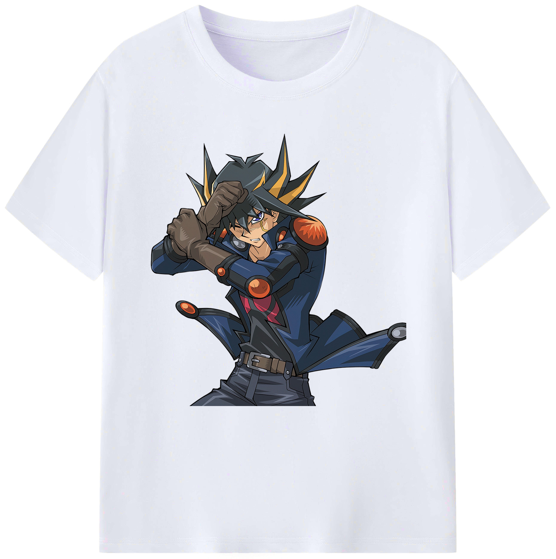 （画像用） 遊☆戯☆王 Yu-Gi-Oh! レディースカジュアルプリントTシャツ（綿100％）