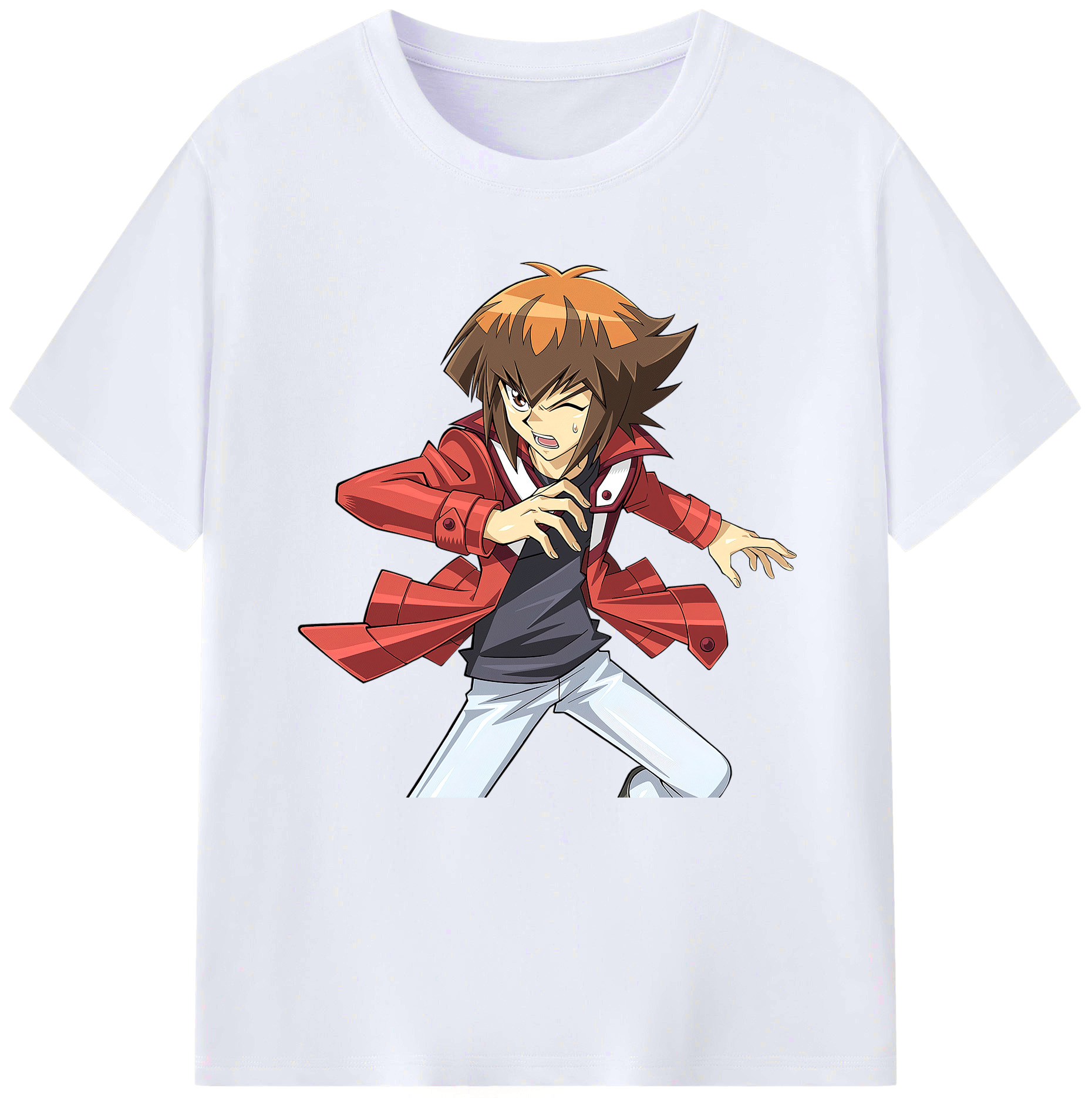 （画像用） 遊☆戯☆王 Yu-Gi-Oh! レディースカジュアルプリントTシャツ（綿100％）