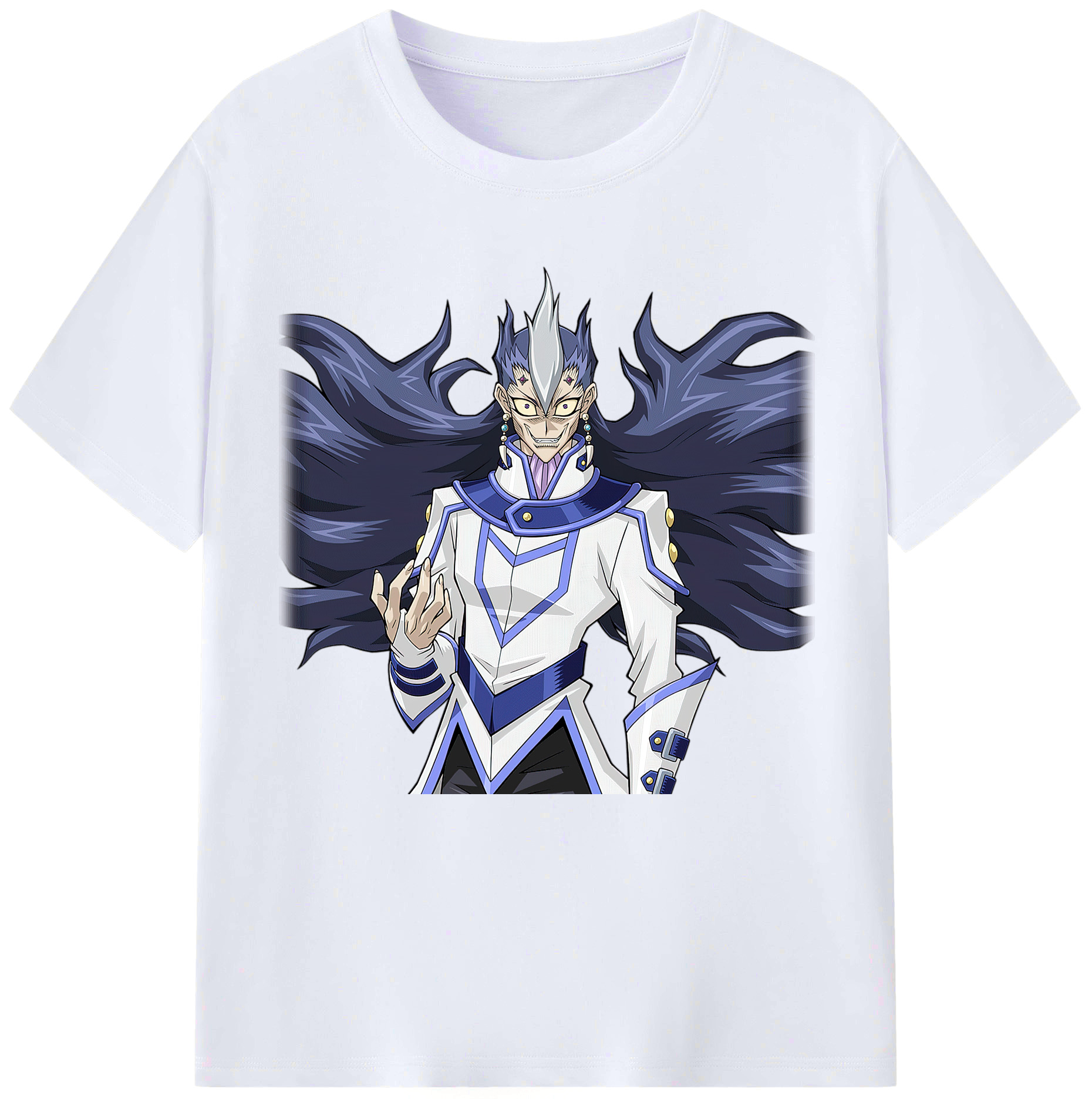 （画像用） 遊☆戯☆王 Yu-Gi-Oh! レディースカジュアルプリントTシャツ（綿100％）