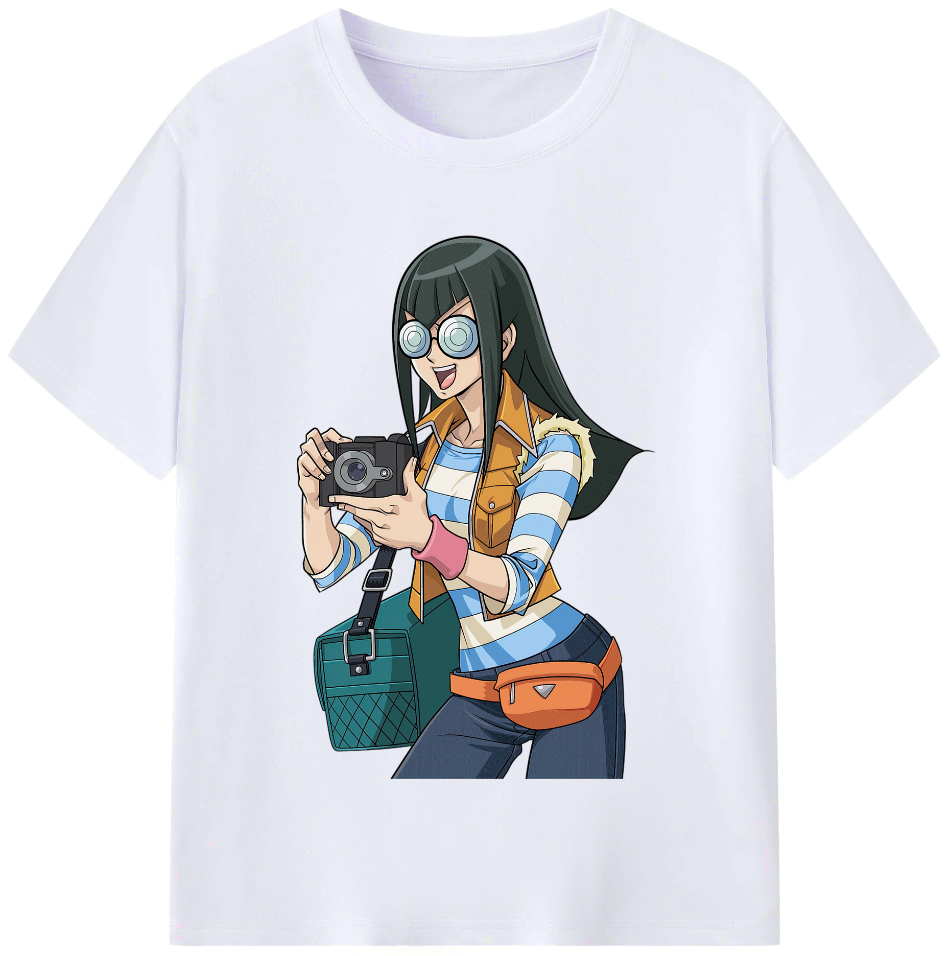 （画像用） 遊☆戯☆王 Yu-Gi-Oh! レディースカジュアルプリントTシャツ（綿100％）