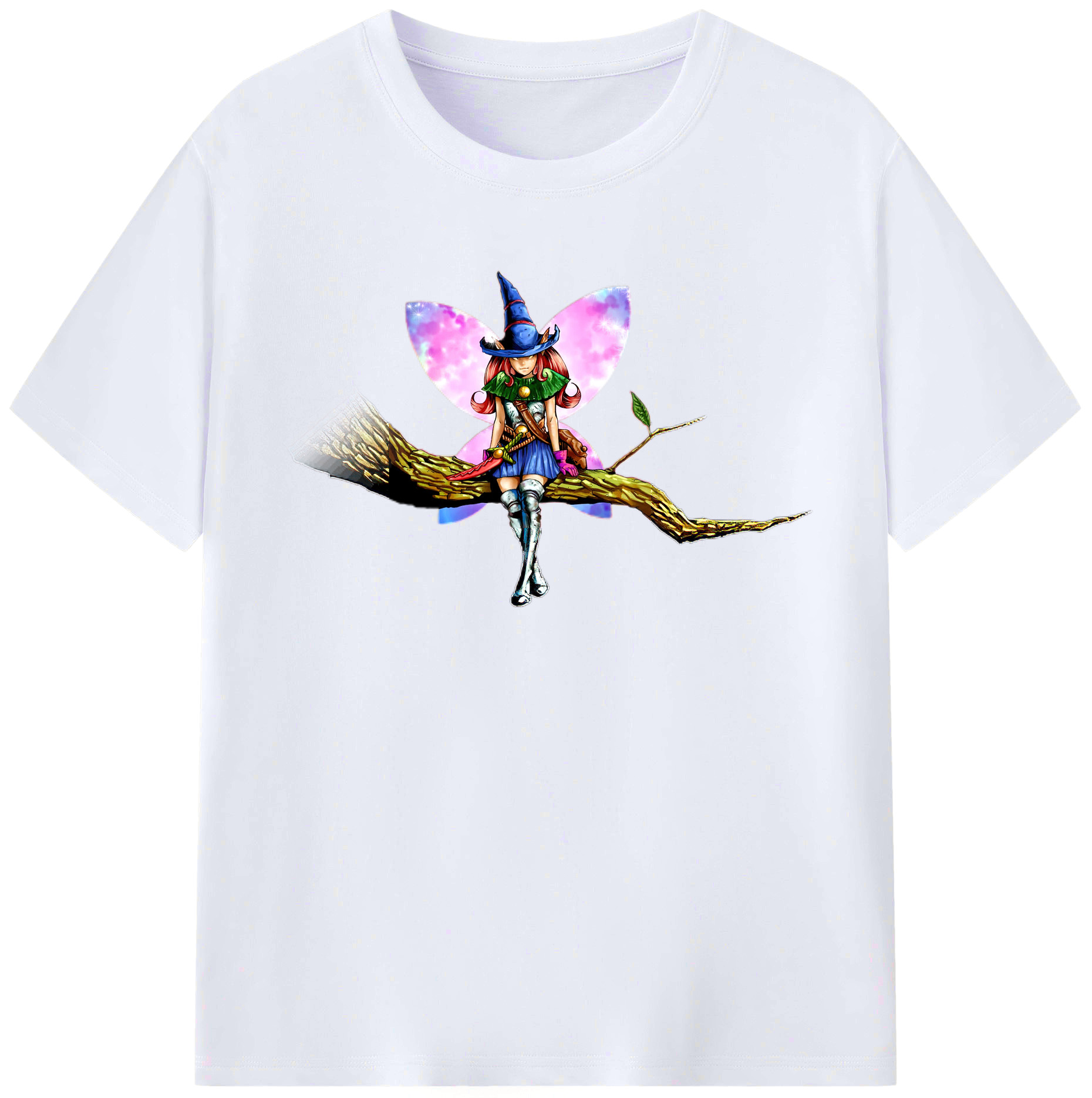 （画像用） 遊☆戯☆王 Yu-Gi-Oh! レディースカジュアルプリントTシャツ（綿100％）