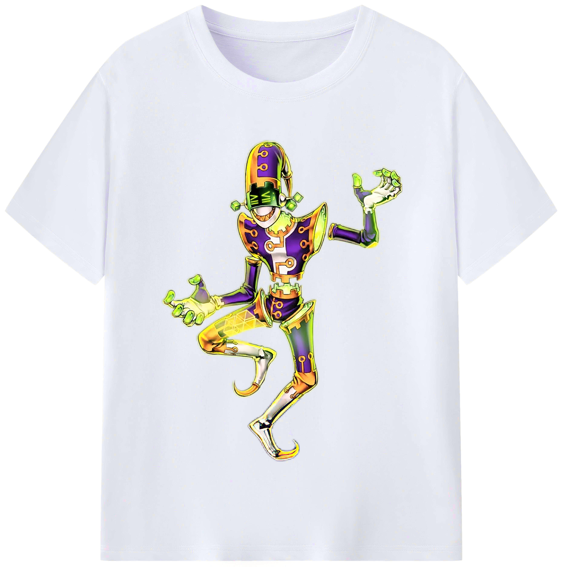 （画像用） 遊☆戯☆王 Yu-Gi-Oh! レディースカジュアルプリントTシャツ（綿100％）