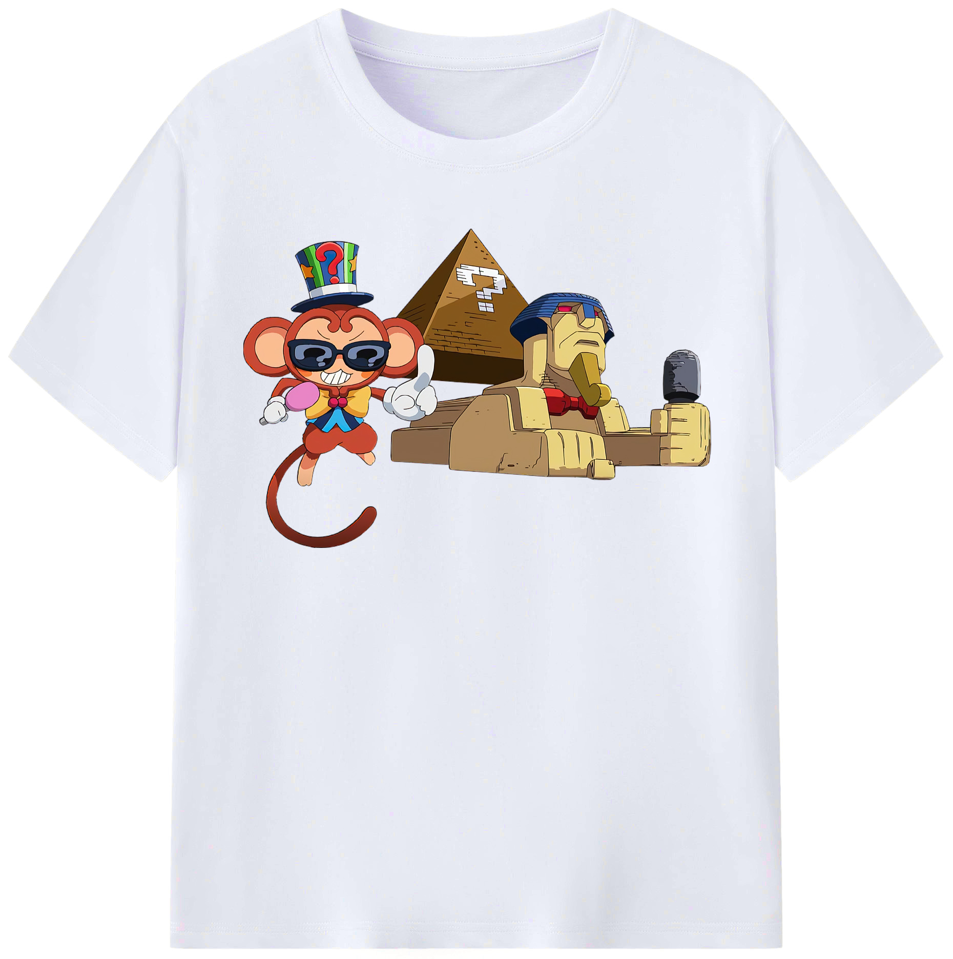 （画像用） 遊☆戯☆王 Yu-Gi-Oh! レディースカジュアルプリントTシャツ（綿100％）