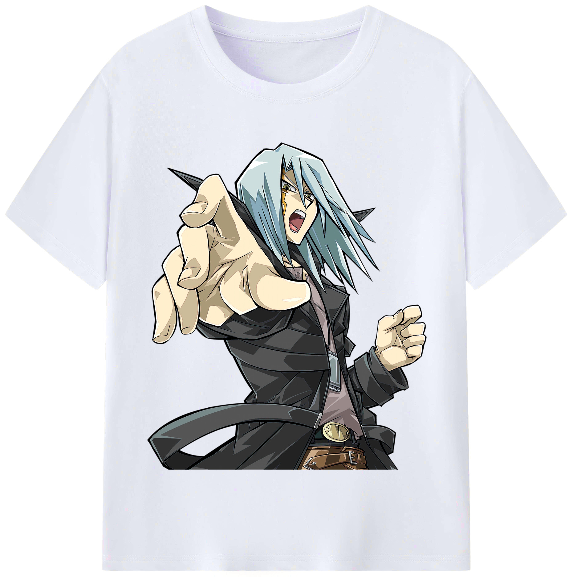 （画像用） 遊☆戯☆王 Yu-Gi-Oh! レディースカジュアルプリントTシャツ（綿100％）