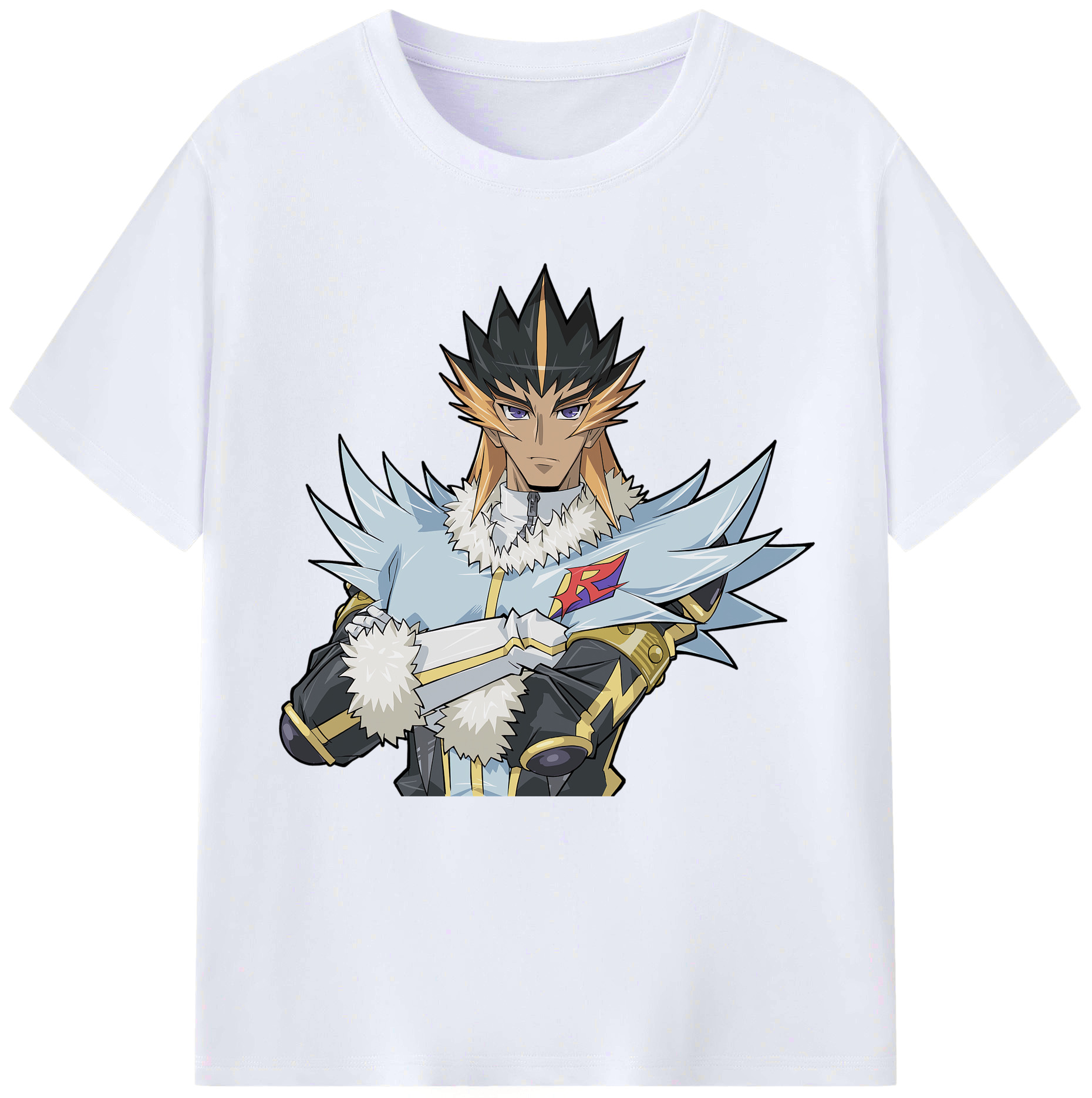 （画像用） 遊☆戯☆王 Yu-Gi-Oh! レディースカジュアルプリントTシャツ（綿100％）