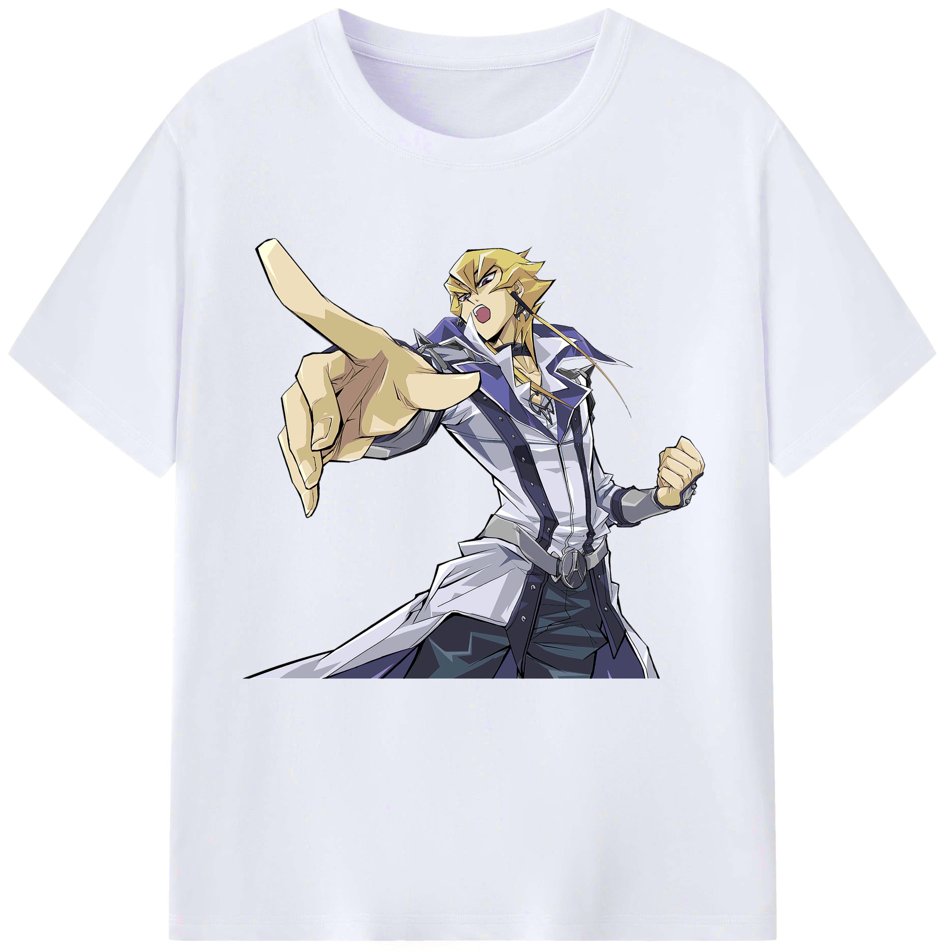 （画像用） 遊☆戯☆王 Yu-Gi-Oh! レディースカジュアルプリントTシャツ（綿100％）