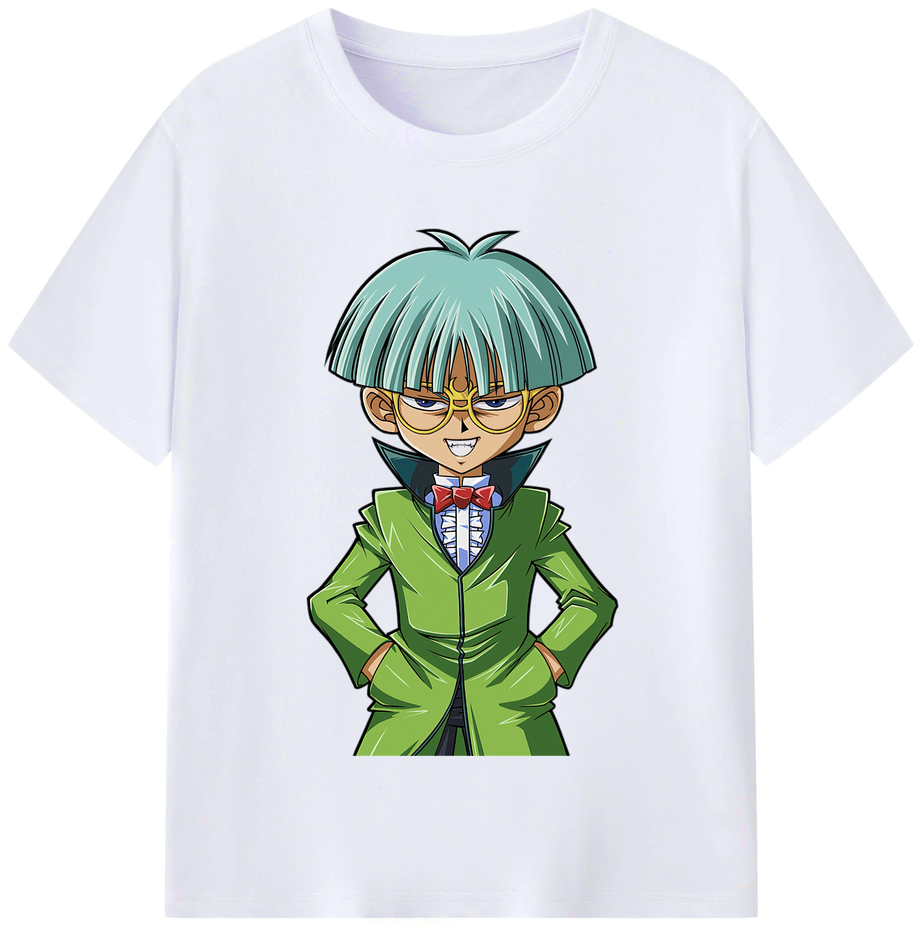 （画像用） 遊☆戯☆王 Yu-Gi-Oh! レディースカジュアルプリントTシャツ（綿100％）