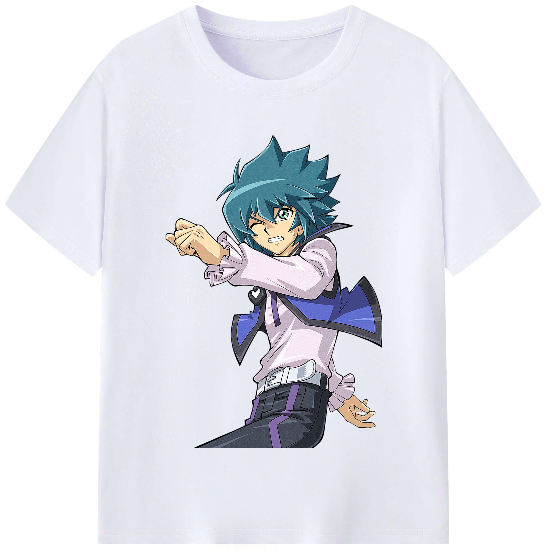 （画像用） 遊☆戯☆王 Yu-Gi-Oh! レディースカジュアルプリントTシャツ（綿100％）