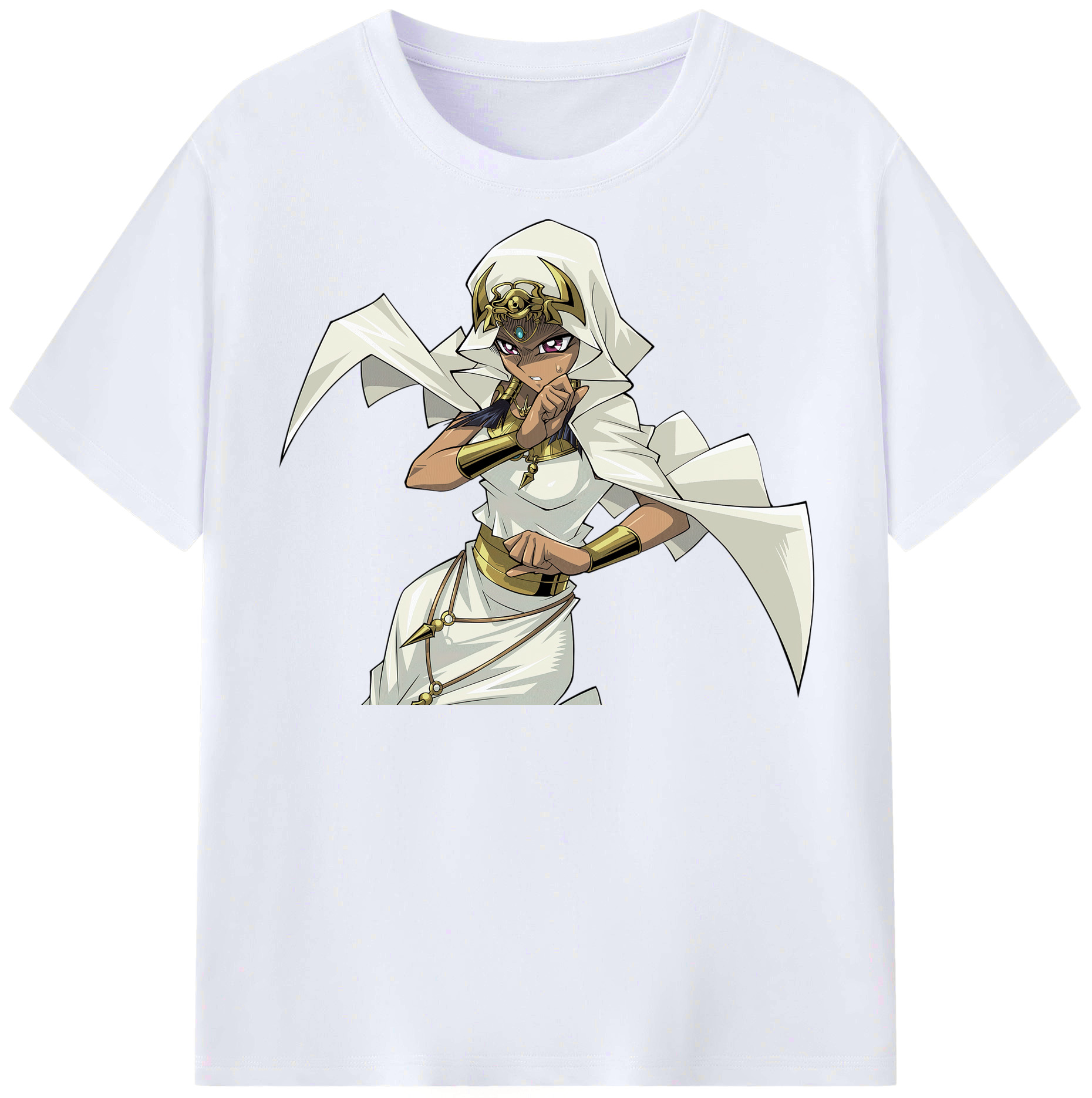 （画像用） 遊☆戯☆王 Yu-Gi-Oh! レディースカジュアルプリントTシャツ（綿100％）